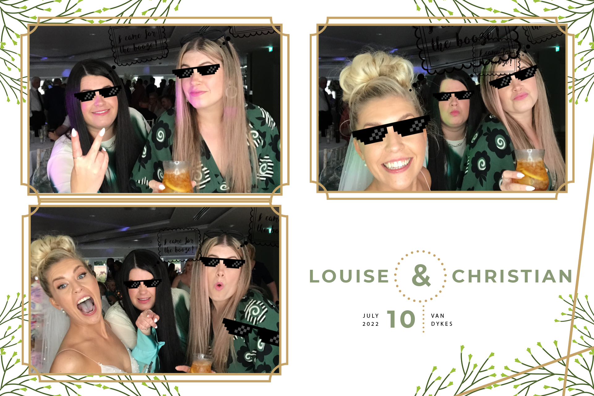Louise & Christian | View more photos from the event at gallery.blissbooth.co.uk/u/BlissBooth/Louise-Christian