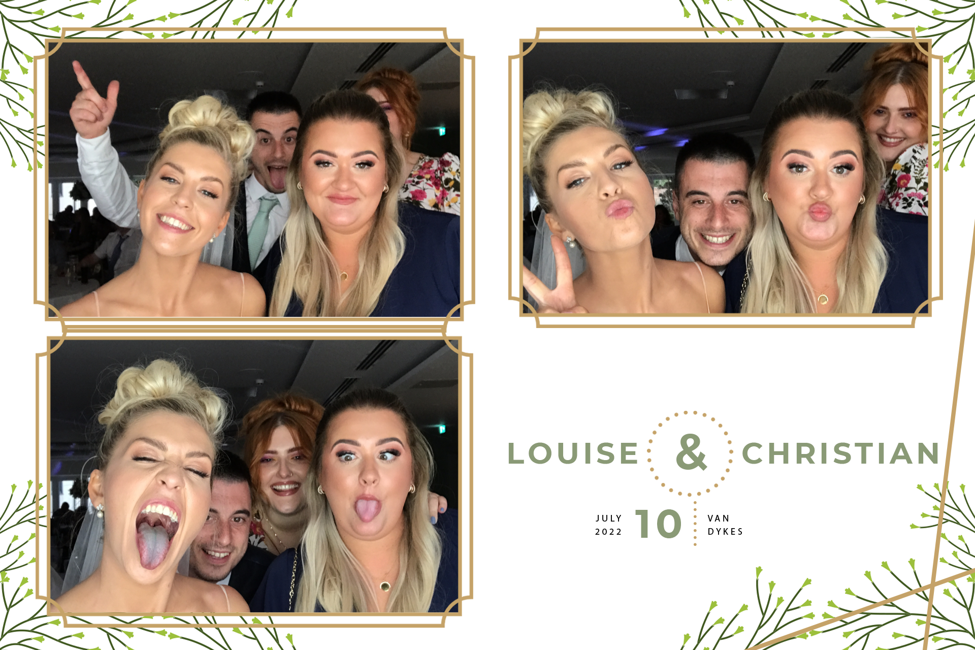 Louise & Christian | View more photos from the event at gallery.blissbooth.co.uk/u/BlissBooth/Louise-Christian