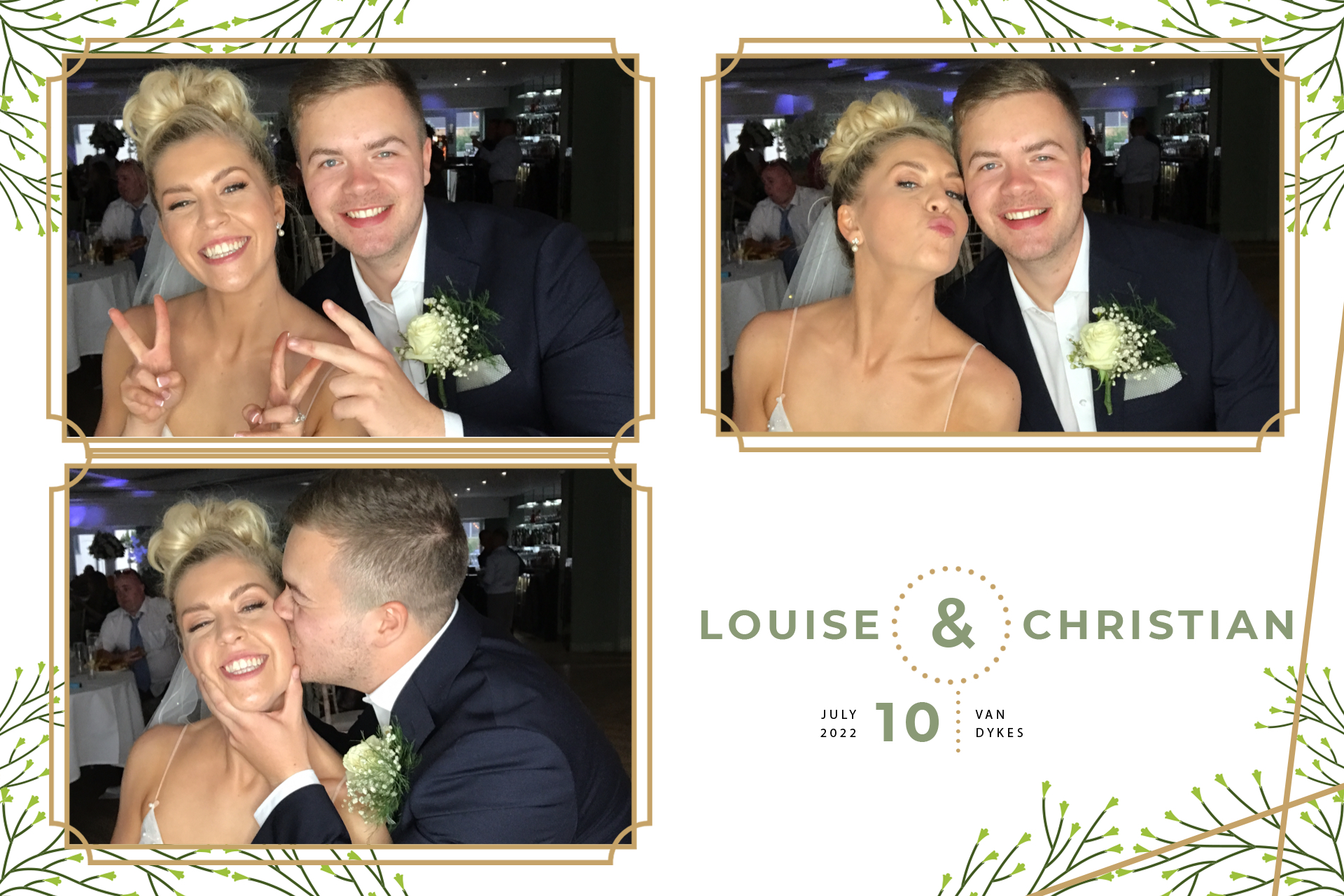 Louise & Christian | View more photos from the event at gallery.blissbooth.co.uk/u/BlissBooth/Louise-Christian