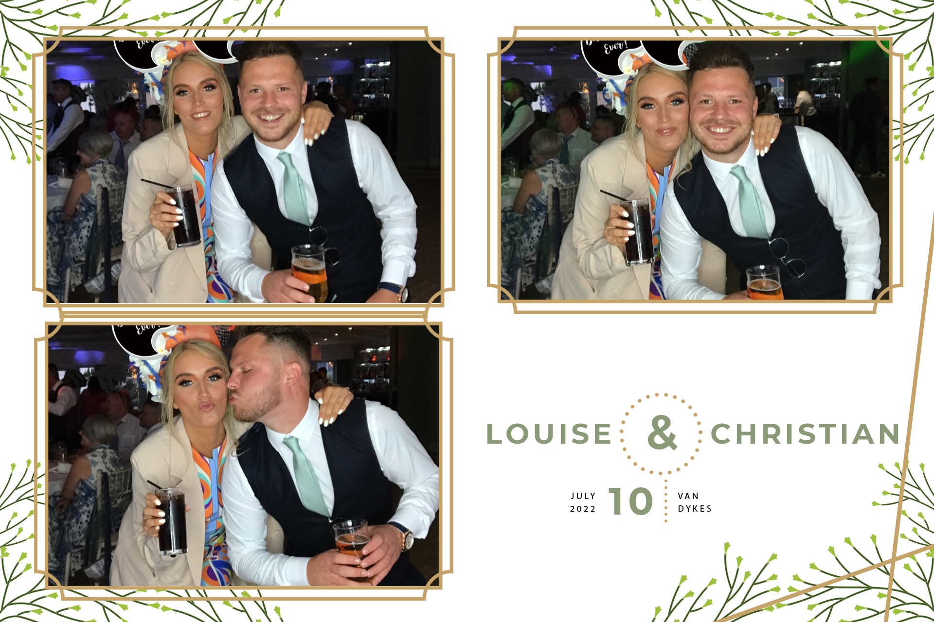 Louise & Christian | View more photos from the event at gallery.blissbooth.co.uk/u/BlissBooth/Louise-Christian