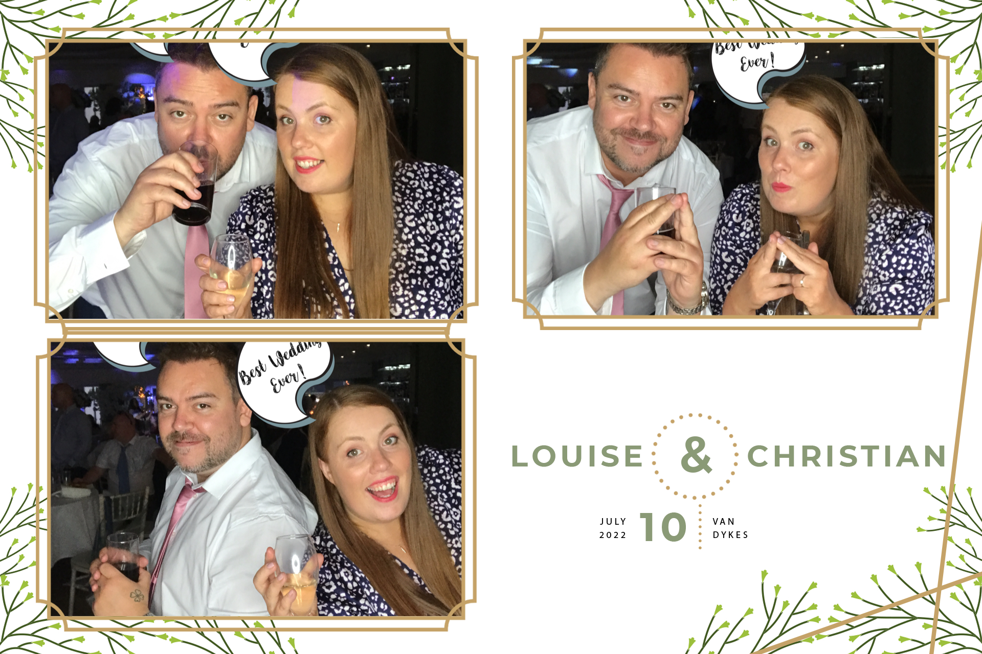 Louise & Christian | View more photos from the event at gallery.blissbooth.co.uk/u/BlissBooth/Louise-Christian