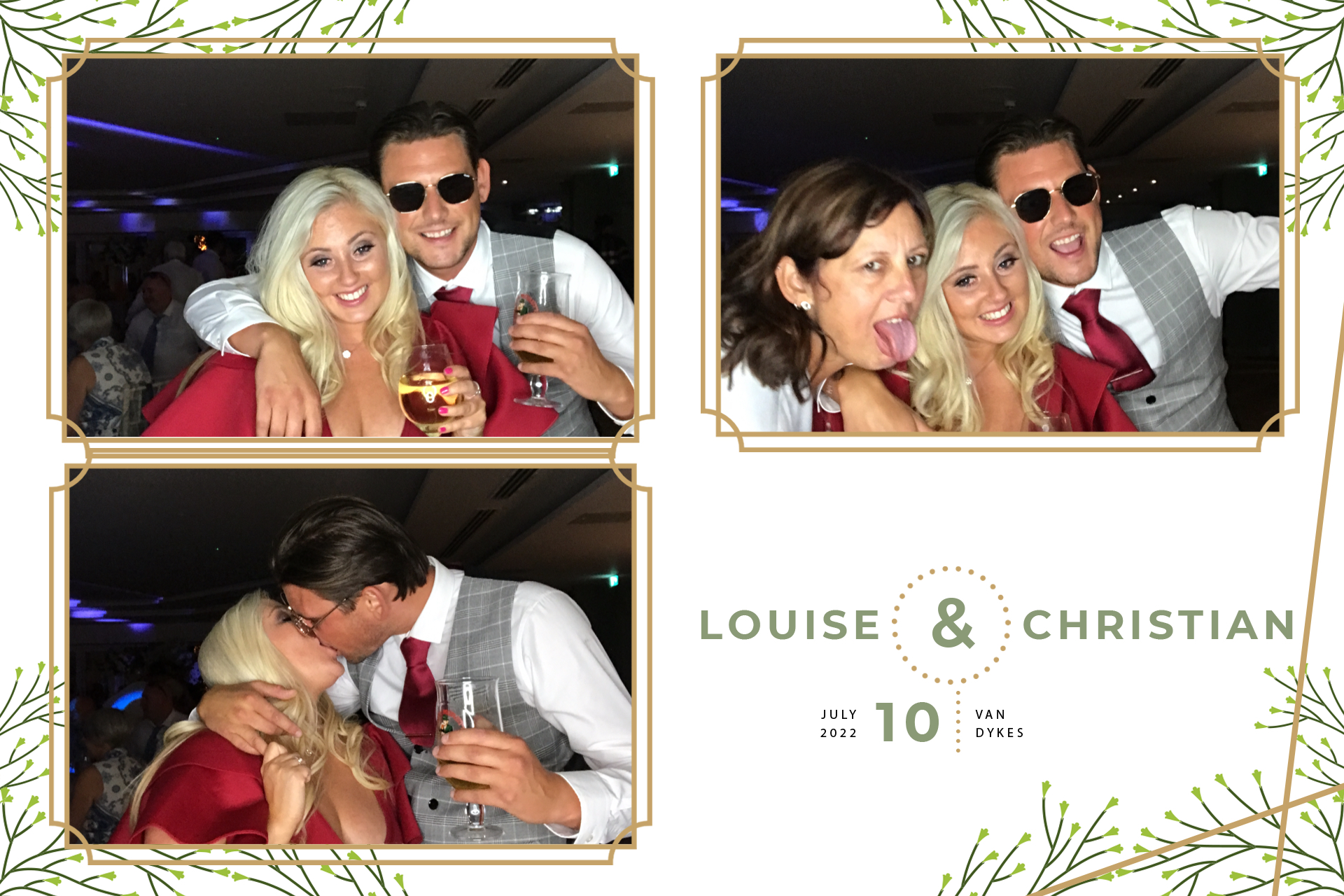 Louise & Christian | View more photos from the event at gallery.blissbooth.co.uk/u/BlissBooth/Louise-Christian