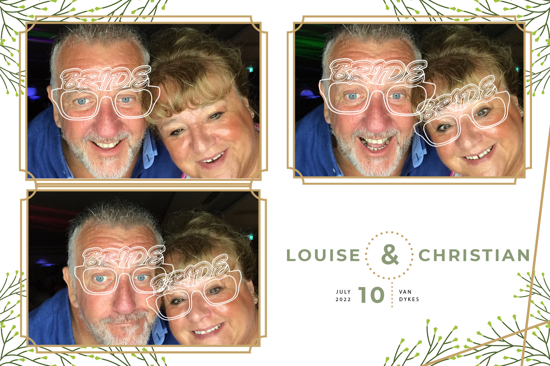 Louise & Christian | View more photos from the event at gallery.blissbooth.co.uk/u/BlissBooth/Louise-Christian