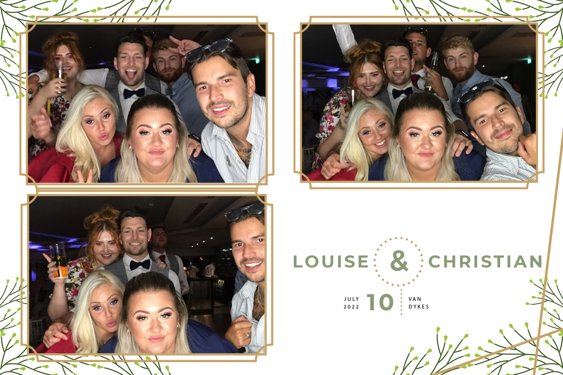 Louise & Christian | View more photos from the event at gallery.blissbooth.co.uk/u/BlissBooth/Louise-Christian