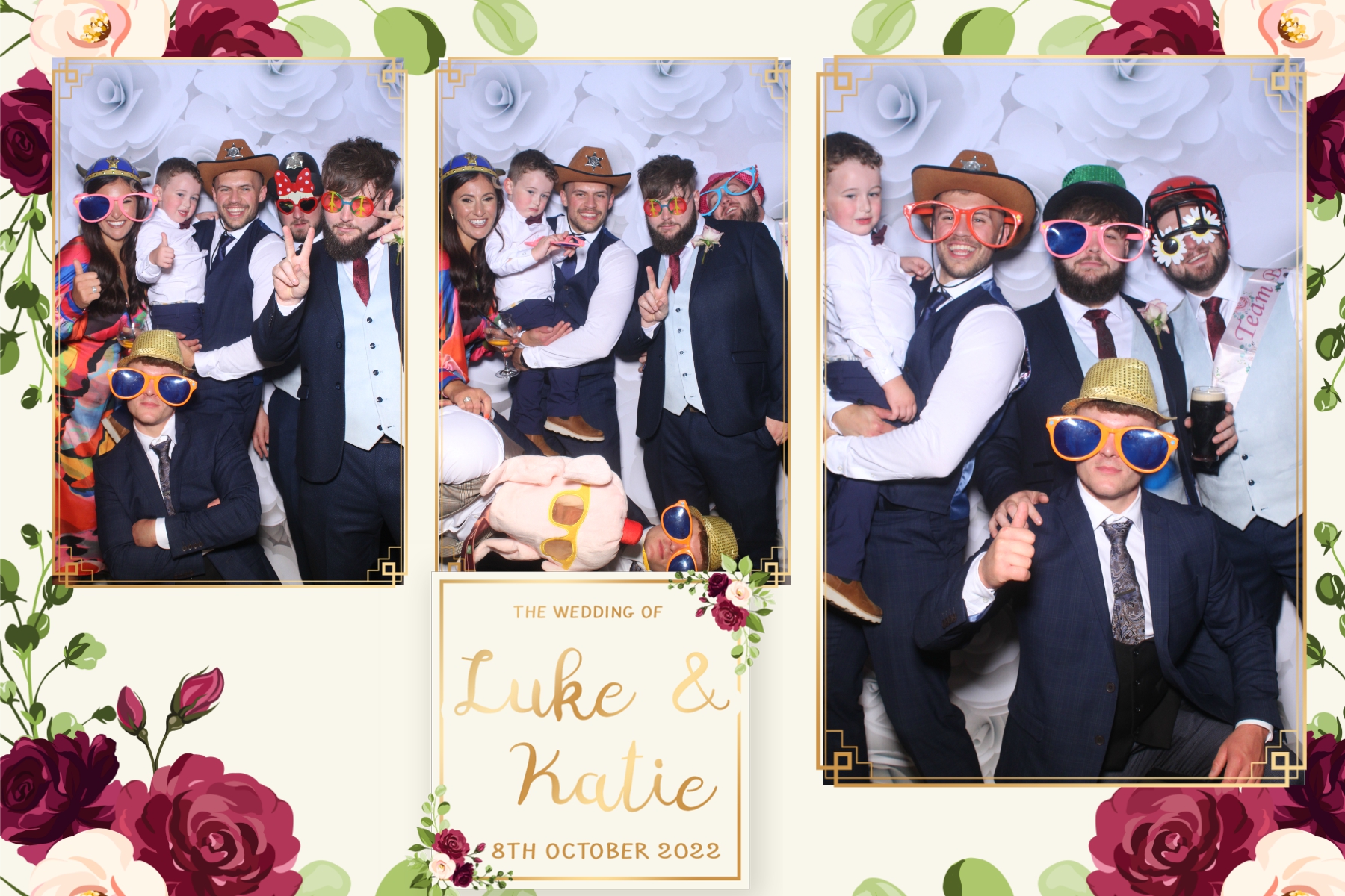 Luke and Katie | View more photos from the event at gallery.blissbooth.co.uk/u/BlissBooth/Luke-and-Katie