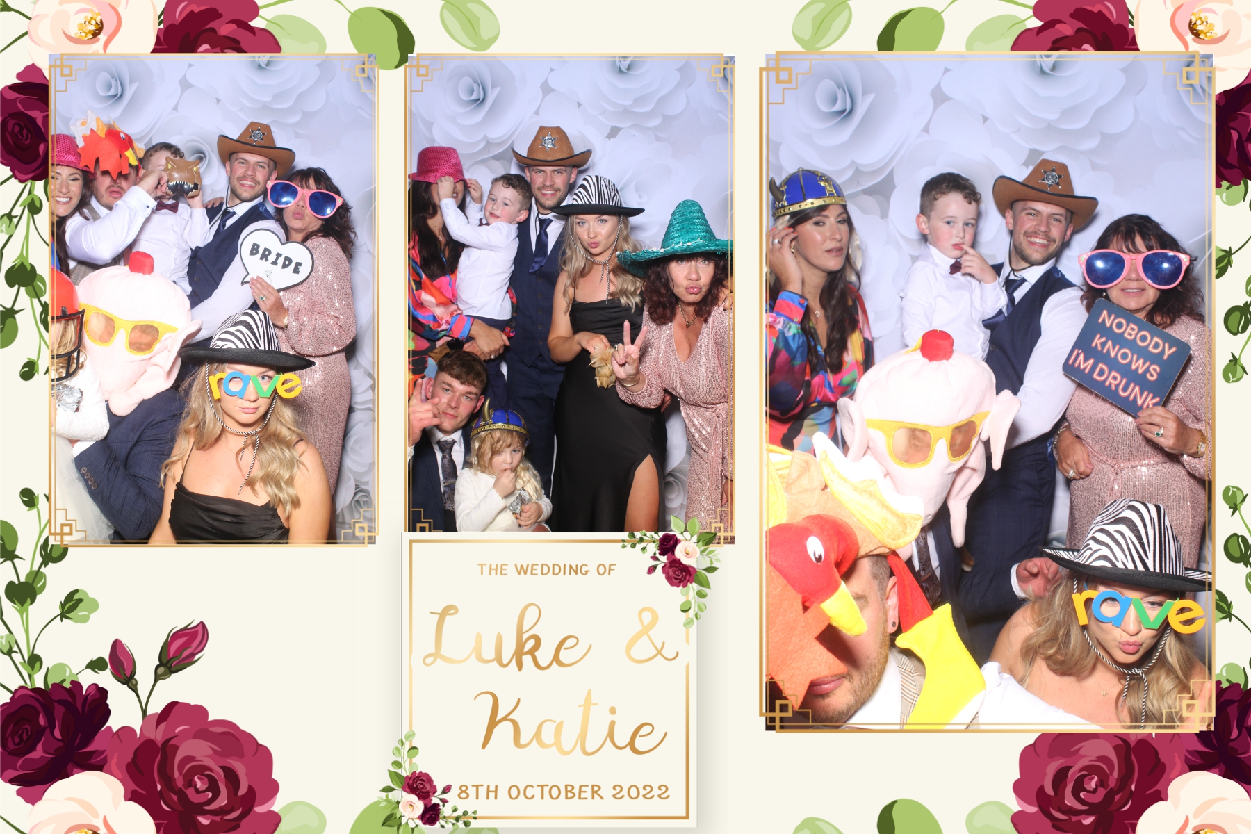 Luke and Katie | View more photos from the event at gallery.blissbooth.co.uk/u/BlissBooth/Luke-and-Katie