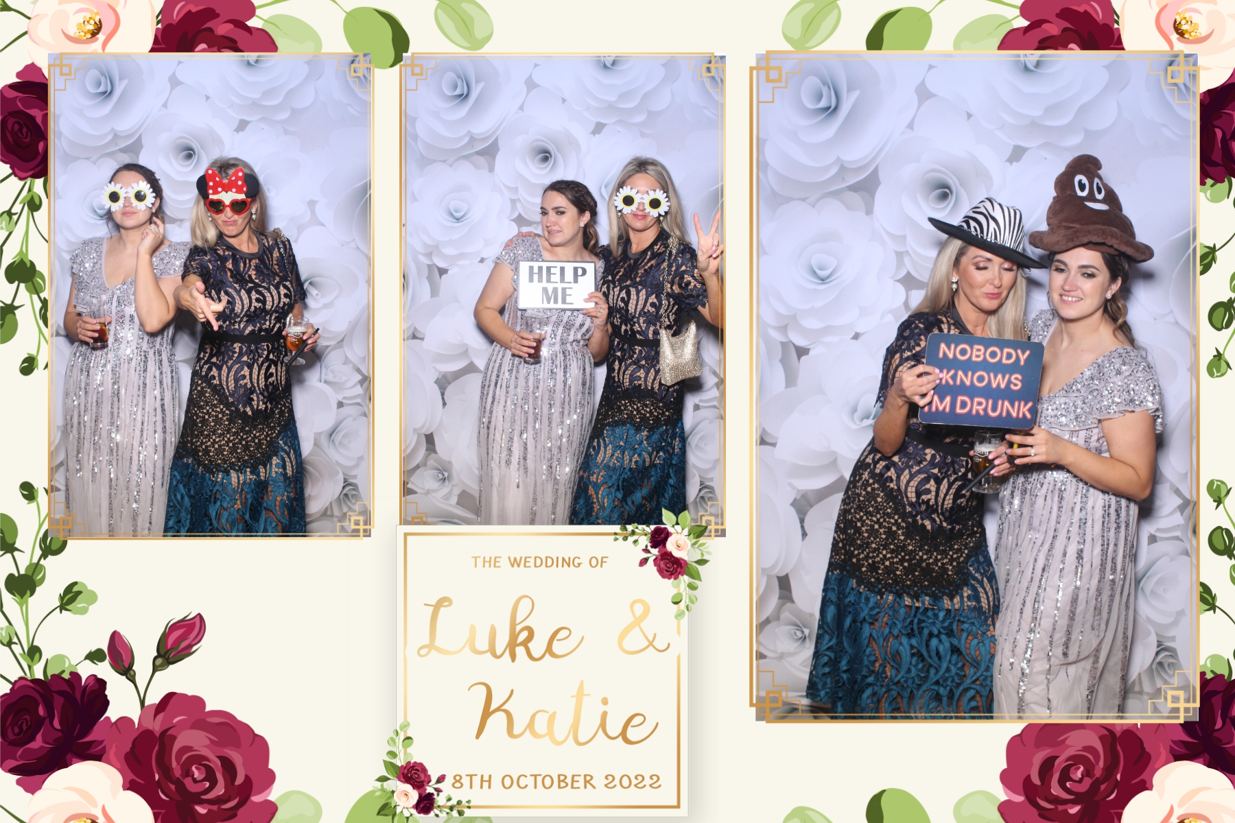 Luke and Katie | View more photos from the event at gallery.blissbooth.co.uk/u/BlissBooth/Luke-and-Katie