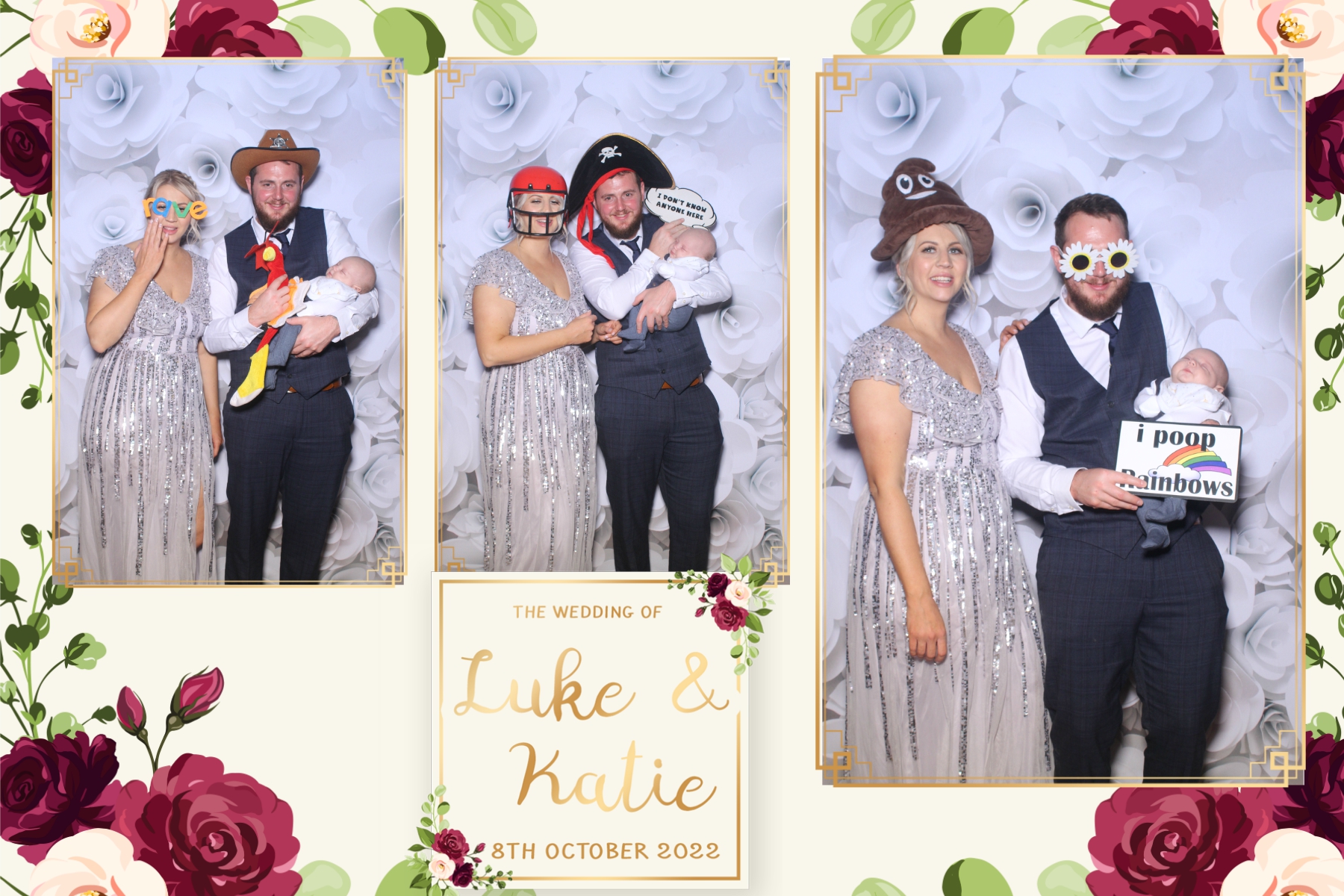 Luke and Katie | View more photos from the event at gallery.blissbooth.co.uk/u/BlissBooth/Luke-and-Katie