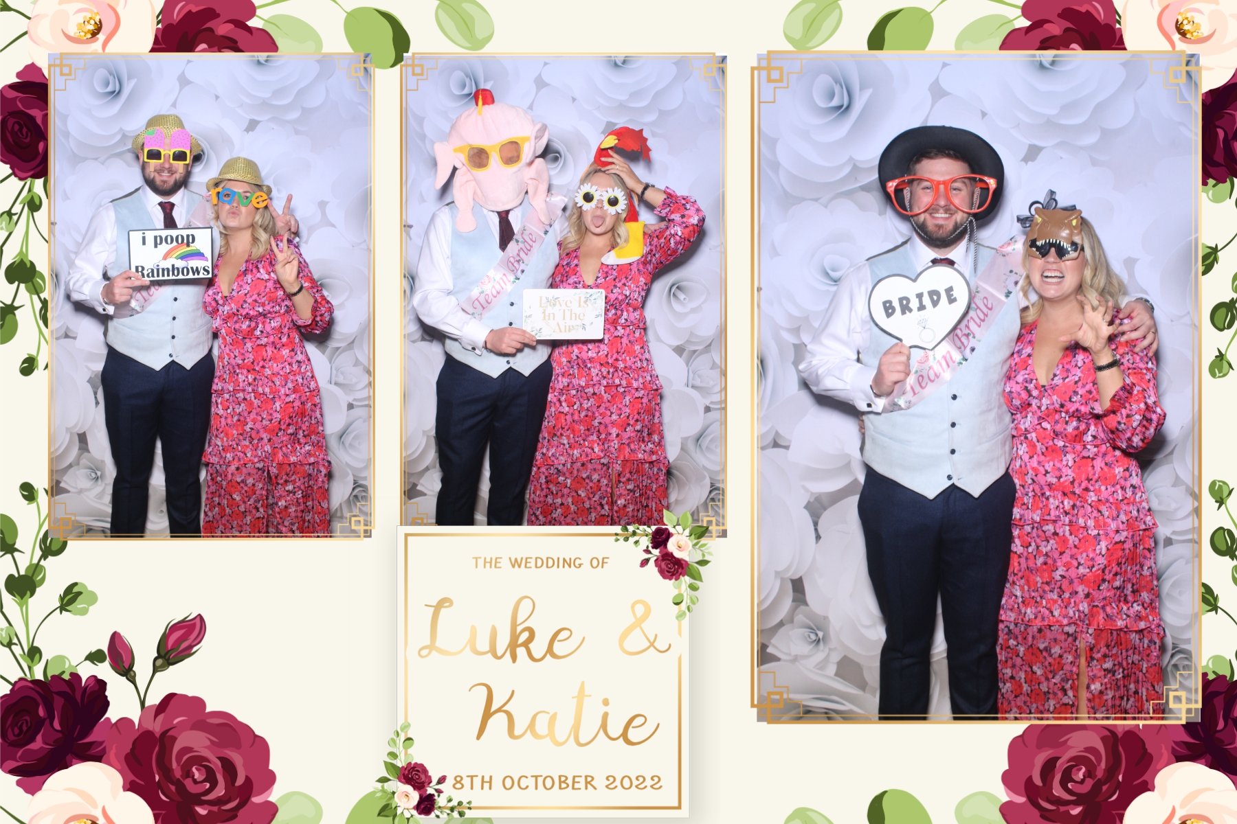 Luke and Katie | View more photos from the event at gallery.blissbooth.co.uk/u/BlissBooth/Luke-and-Katie