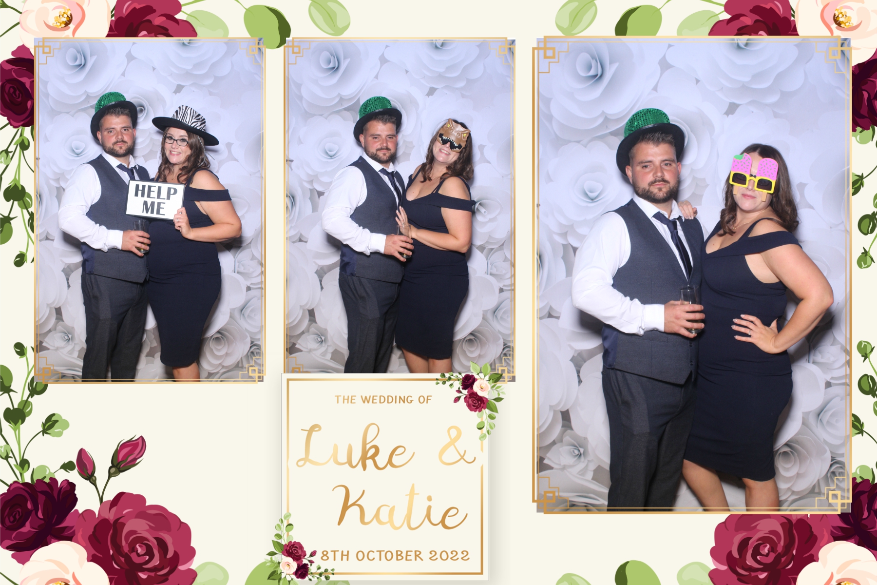 Luke and Katie | View more photos from the event at gallery.blissbooth.co.uk/u/BlissBooth/Luke-and-Katie