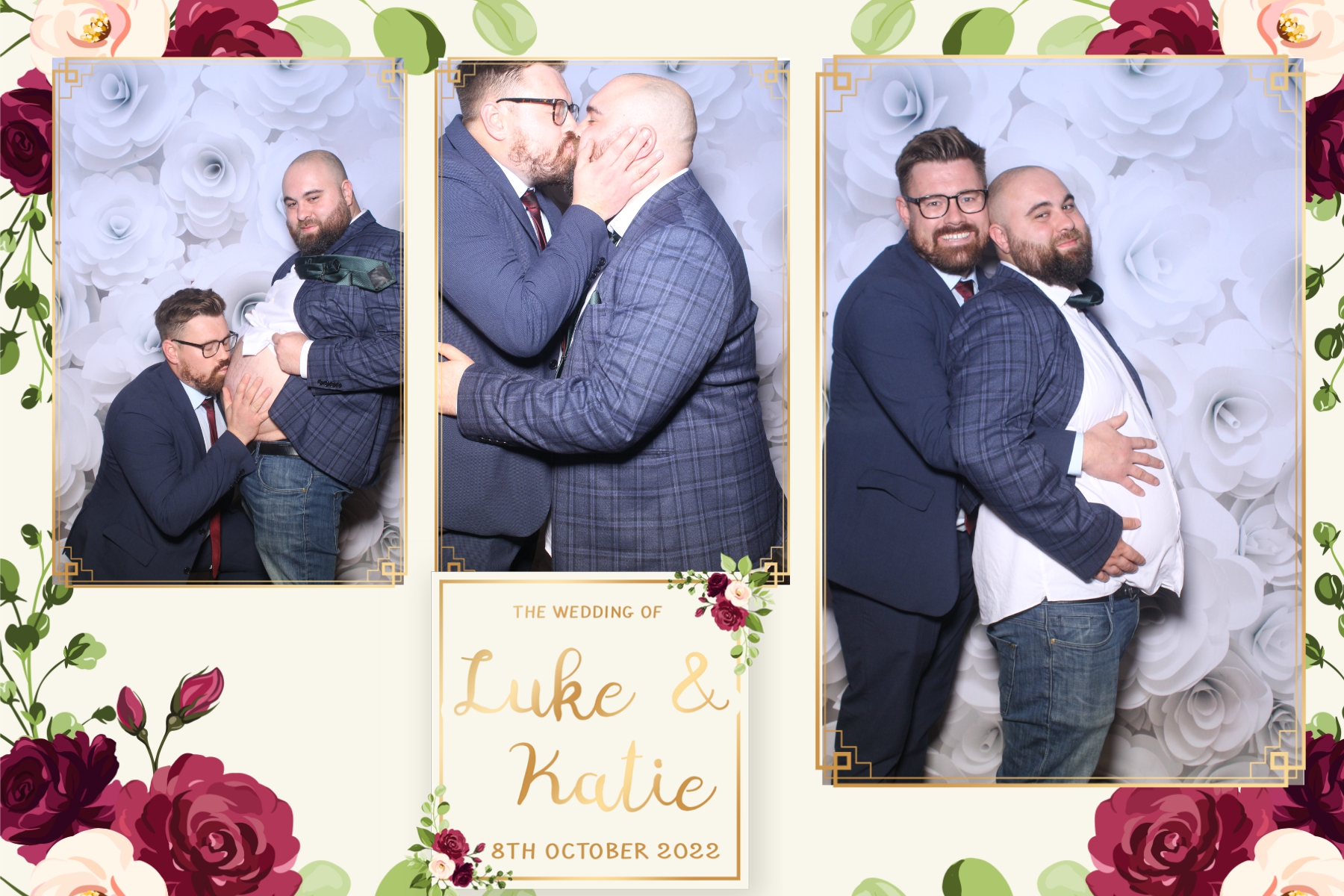 Luke and Katie | View more photos from the event at gallery.blissbooth.co.uk/u/BlissBooth/Luke-and-Katie