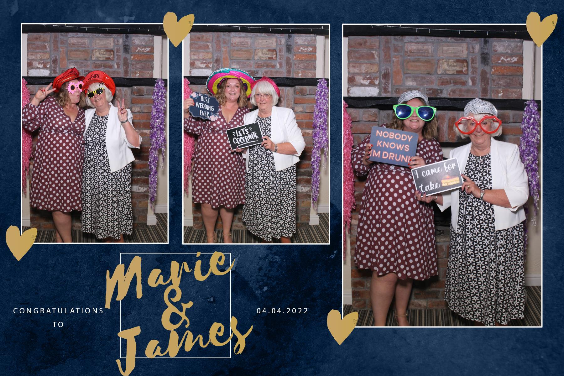 Marie and James' wedding | View more photos from the event at gallery.blissbooth.co.uk/u/BlissBooth/Marie-and-James-wedding