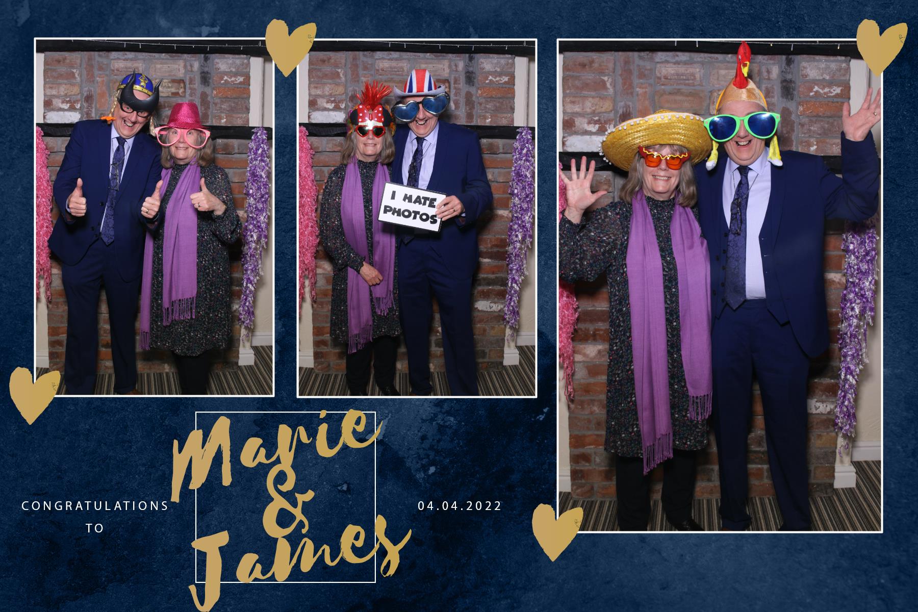 Marie and James | View more photos from the event at gallery.blissbooth.co.uk/u/BlissBooth/Marie-and-James