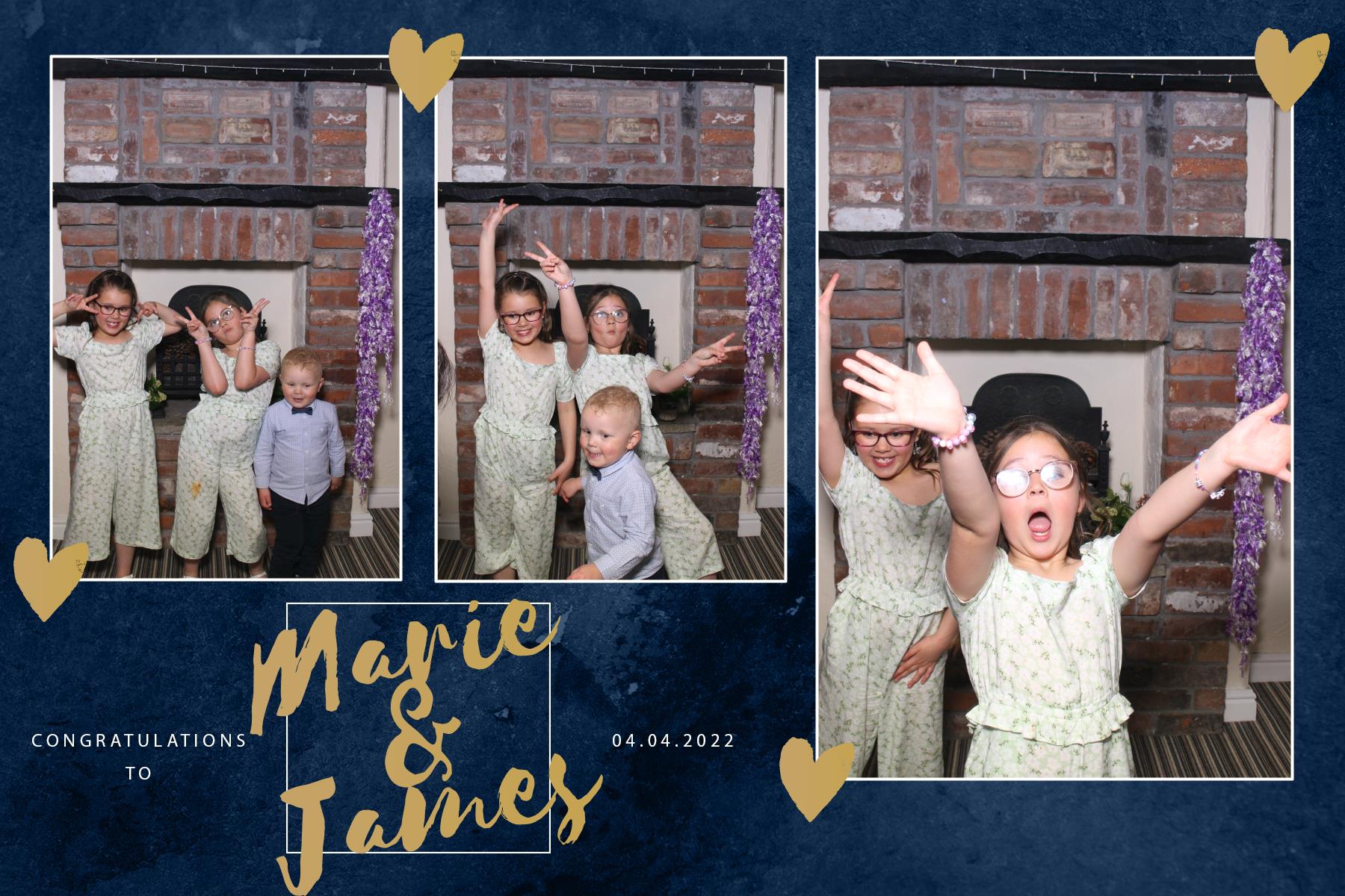 Marie and James | View more photos from the event at gallery.blissbooth.co.uk/u/BlissBooth/Marie-and-James-0