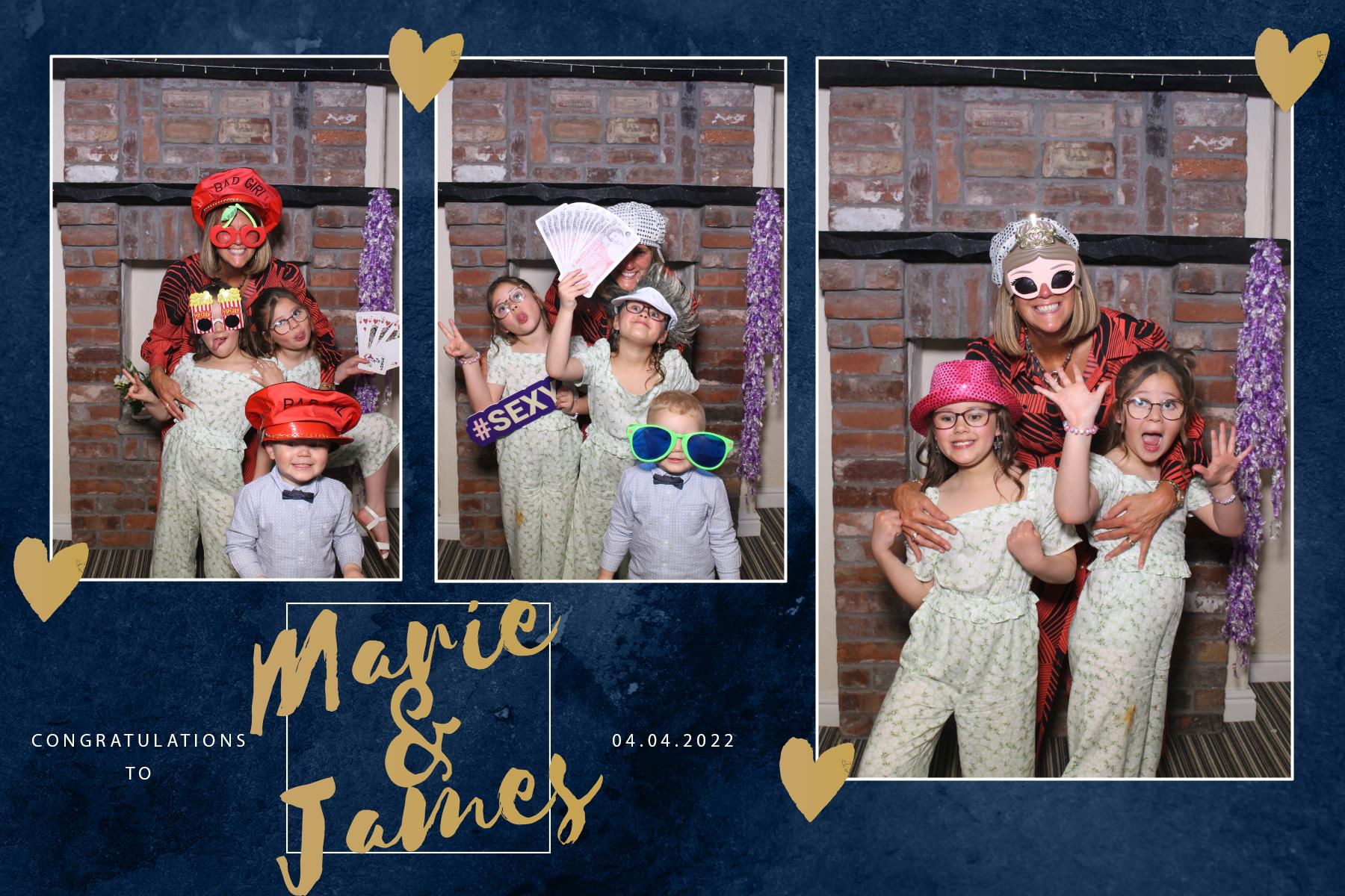 Marie and James | View more photos from the event at gallery.blissbooth.co.uk/u/BlissBooth/Marie-and-James-0