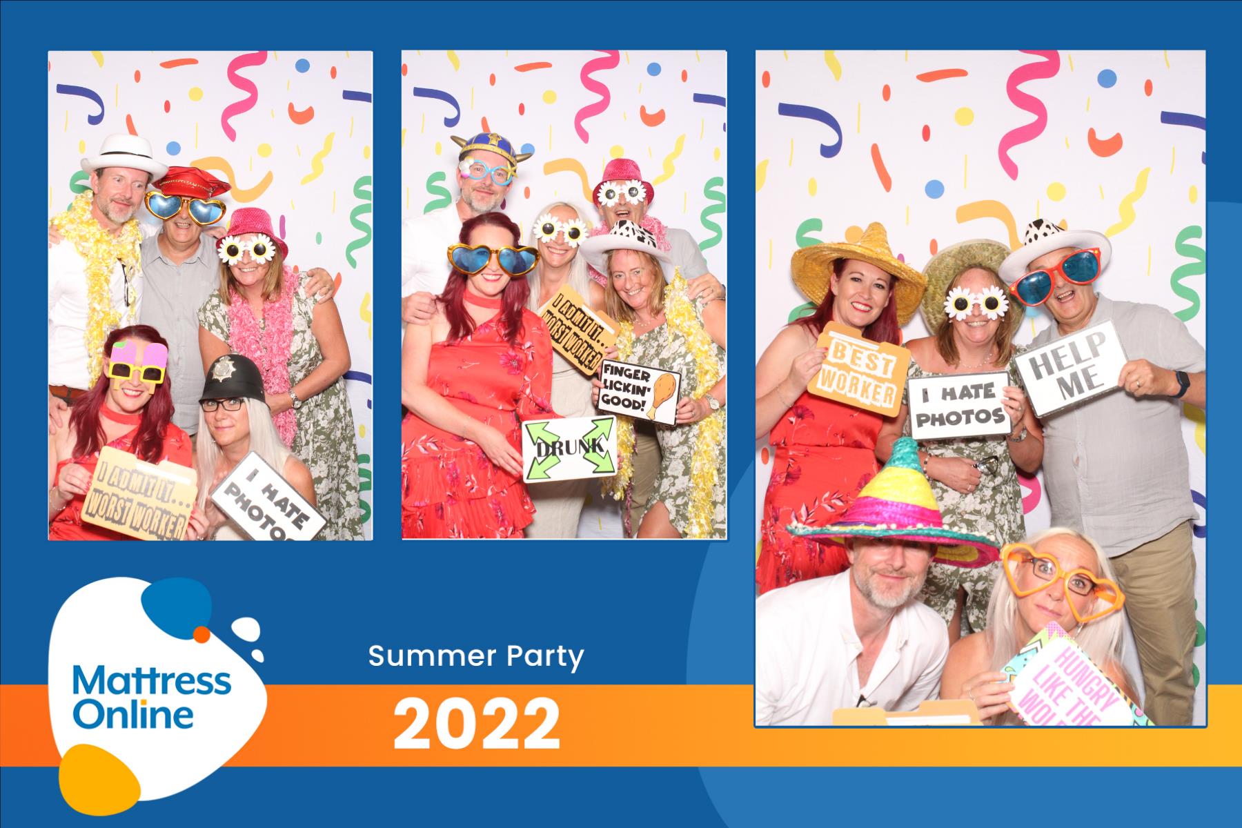 Mattress Online Summer Party | View more photos from the event at gallery.blissbooth.co.uk/u/BlissBooth/Mattress-Online-Summer-Party