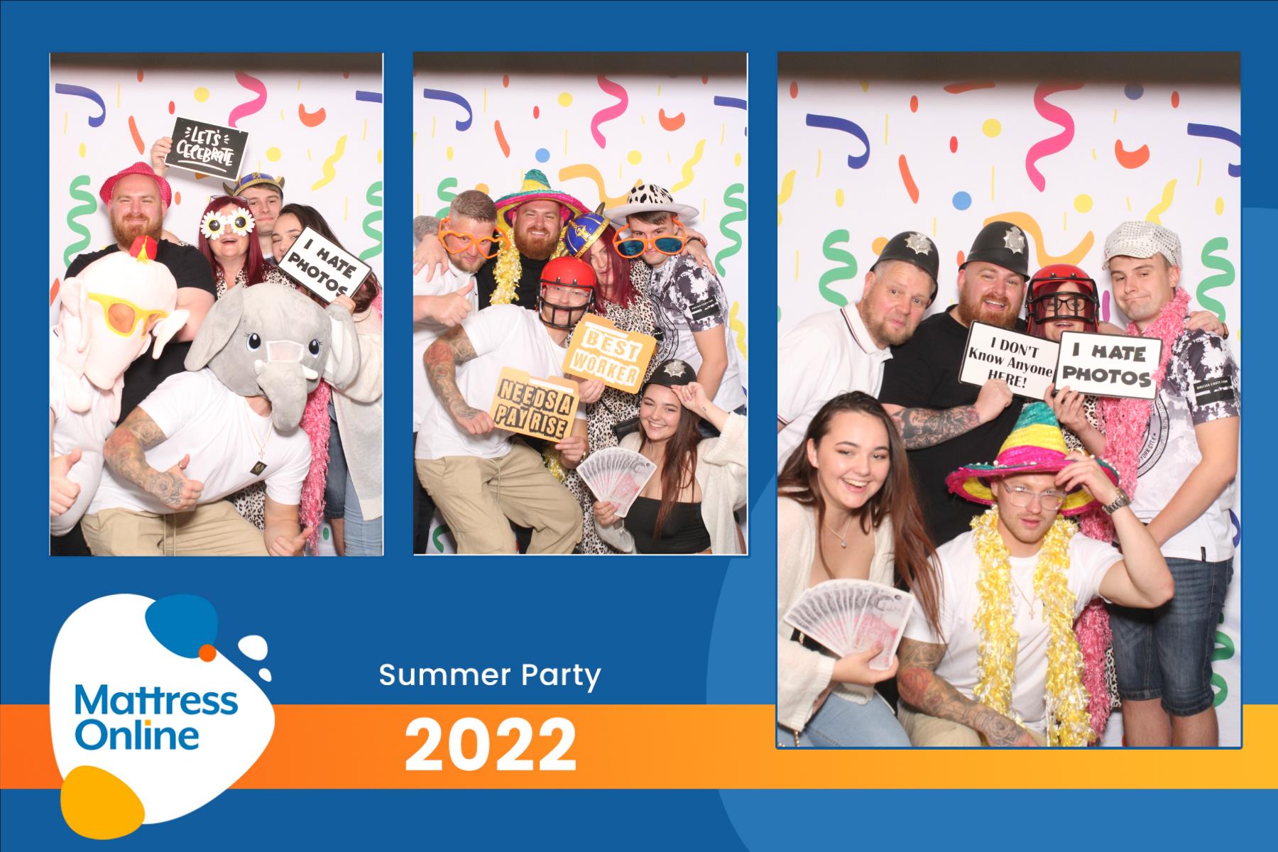 Mattress Online Summer Party | View more photos from the event at gallery.blissbooth.co.uk/u/BlissBooth/Mattress-Online-Summer-Party