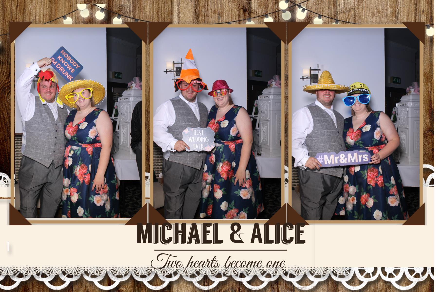 Michael and Alice | View more photos from the event at gallery.blissbooth.co.uk/u/BlissBooth/Michael-and-Alice