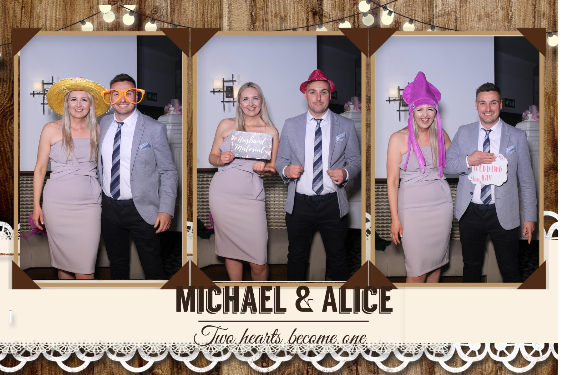 Michael and Alice | View more photos from the event at gallery.blissbooth.co.uk/u/BlissBooth/Michael-and-Alice