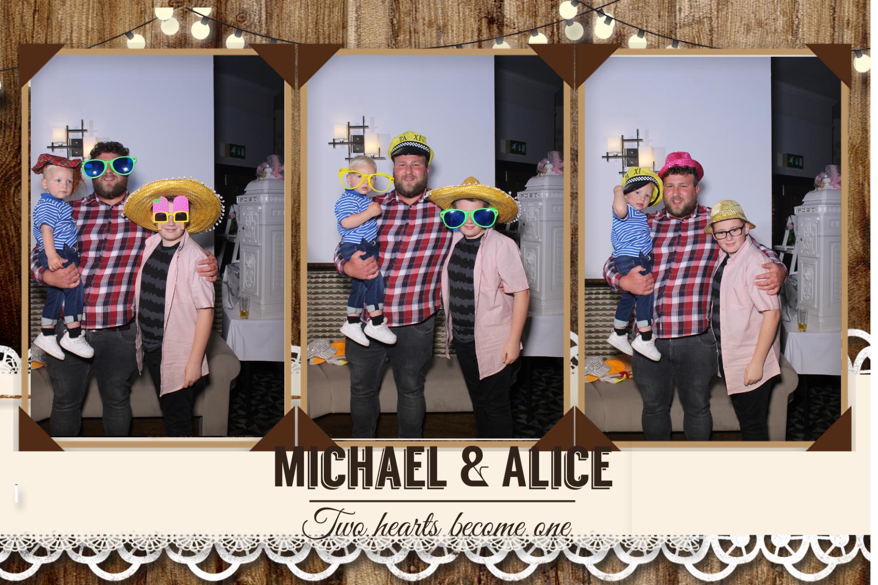 Michael and Alice | View more photos from the event at gallery.blissbooth.co.uk/u/BlissBooth/Michael-and-Alice