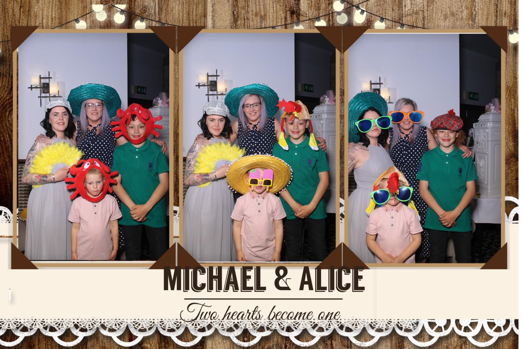 Michael and Alice | View more photos from the event at gallery.blissbooth.co.uk/u/BlissBooth/Michael-and-Alice
