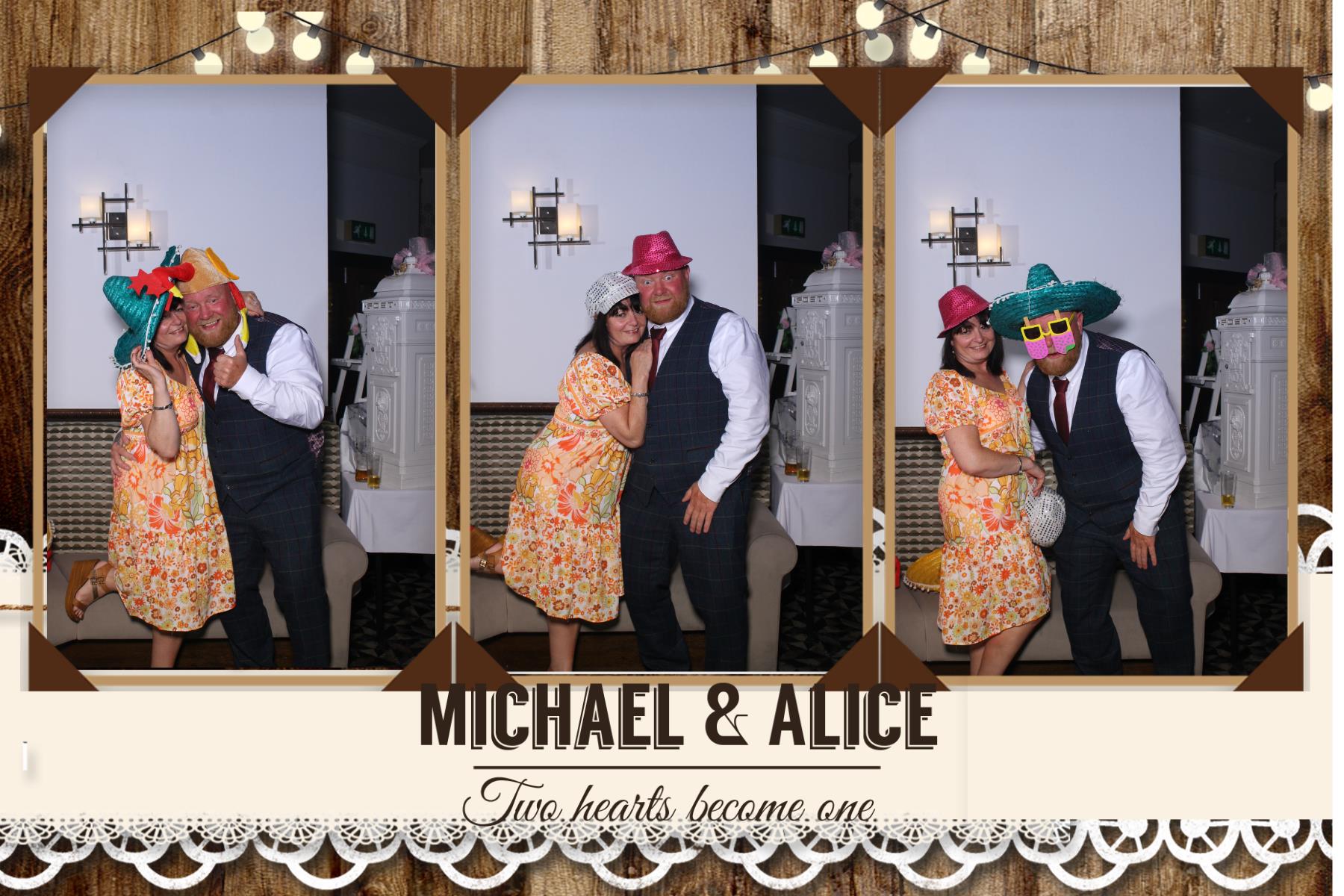 Michael and Alice | View more photos from the event at gallery.blissbooth.co.uk/u/BlissBooth/Michael-and-Alice