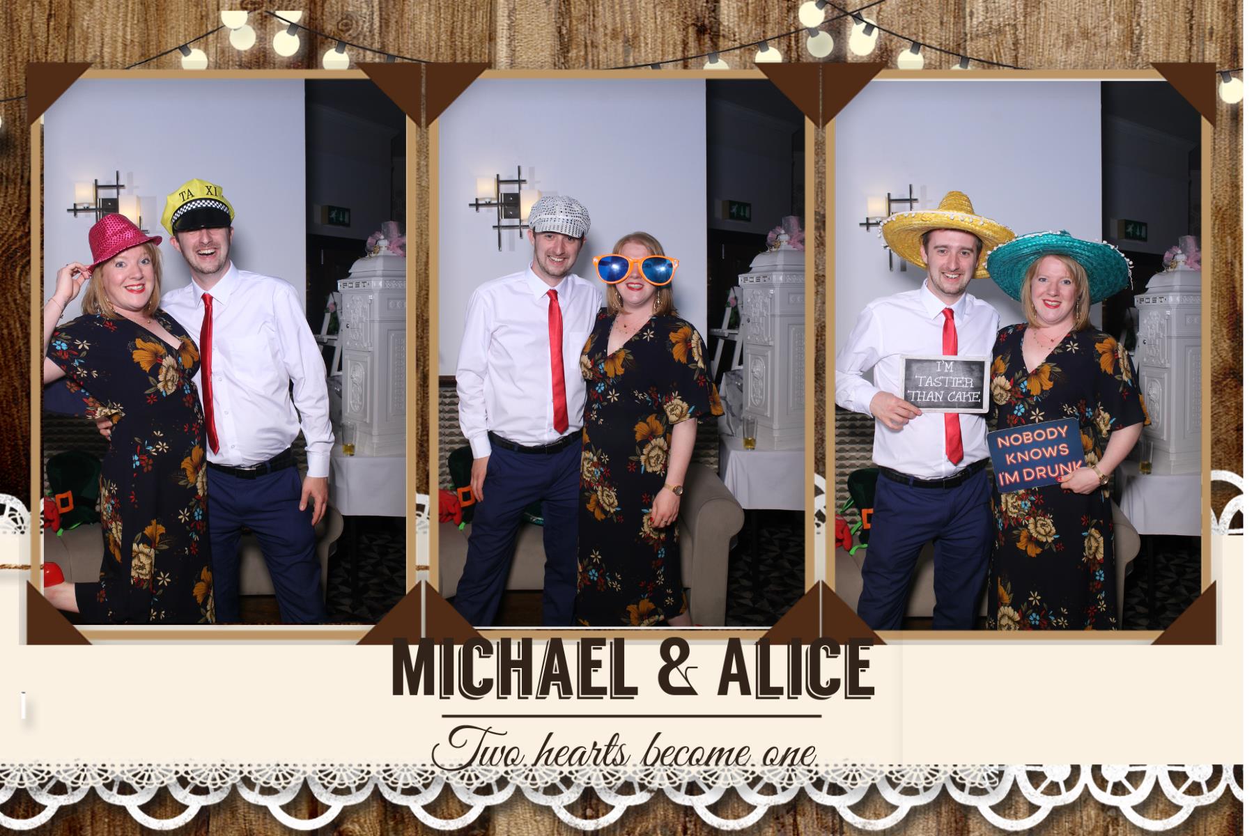 Michael and Alice | View more photos from the event at gallery.blissbooth.co.uk/u/BlissBooth/Michael-and-Alice