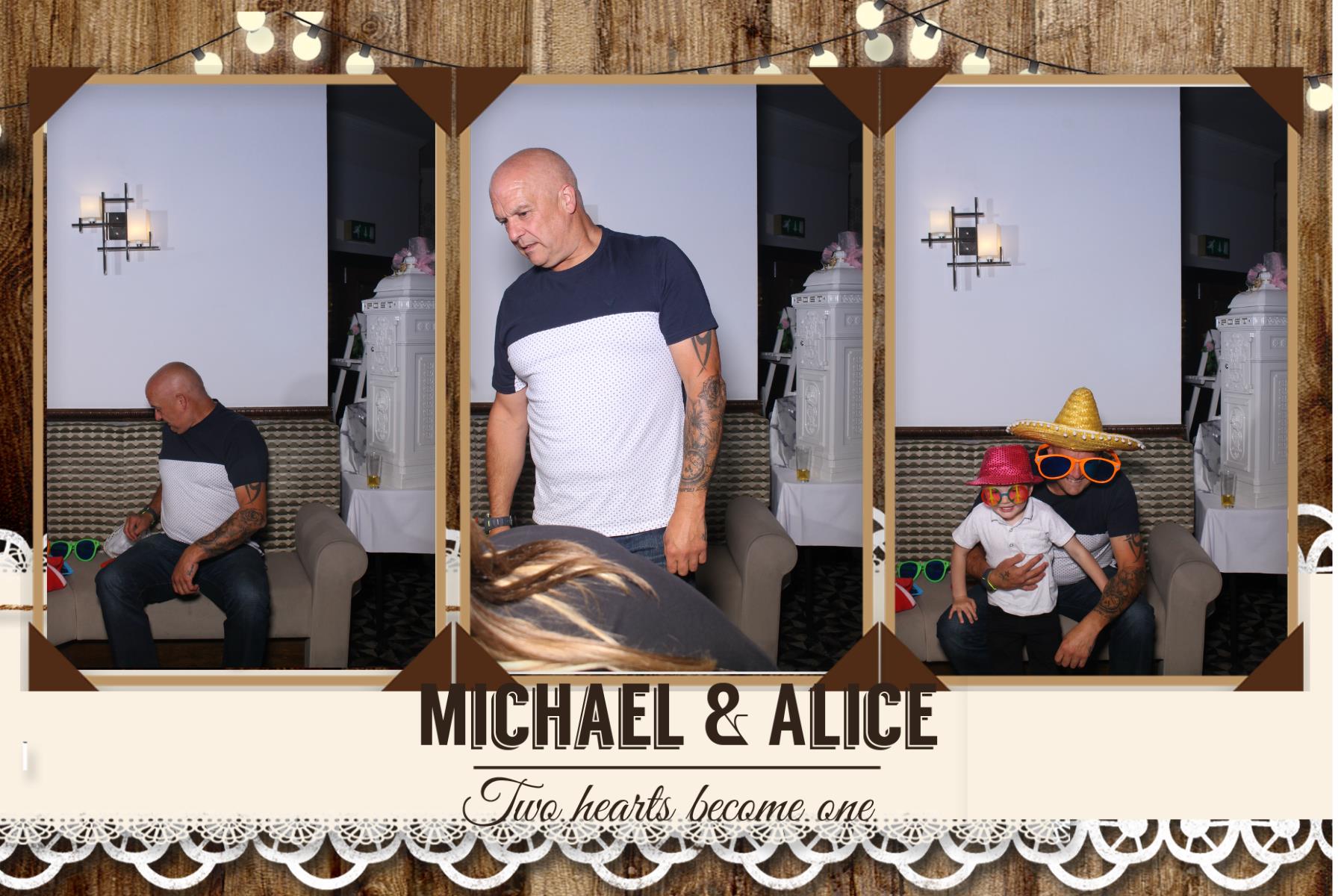 Michael and Alice | View more photos from the event at gallery.blissbooth.co.uk/u/BlissBooth/Michael-and-Alice