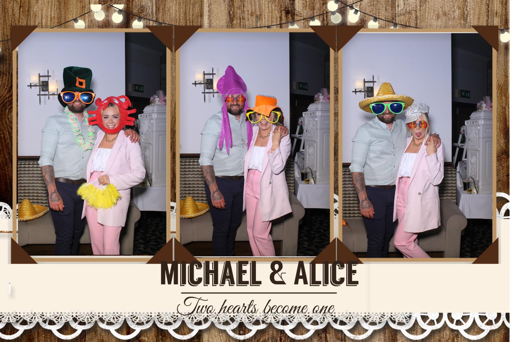 Michael and Alice | View more photos from the event at gallery.blissbooth.co.uk/u/BlissBooth/Michael-and-Alice