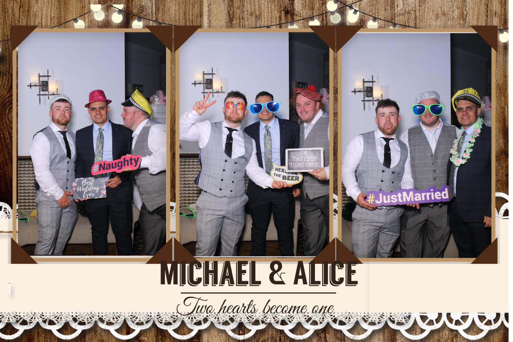 Michael and Alice | View more photos from the event at gallery.blissbooth.co.uk/u/BlissBooth/Michael-and-Alice