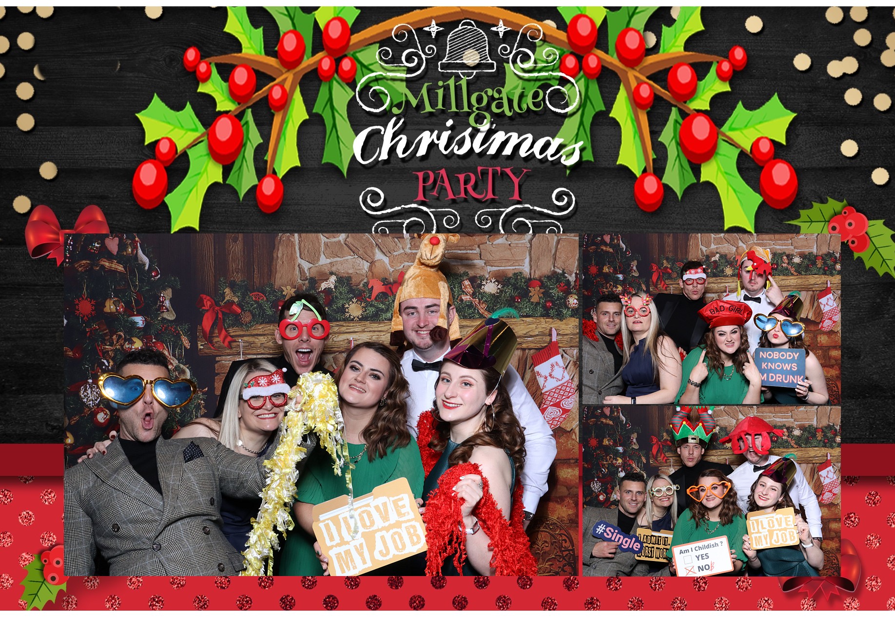 Millgate Christmas Party | View more photos from the event at gallery.blissbooth.co.uk/u/BlissBooth/Millgate-Christmas-Party