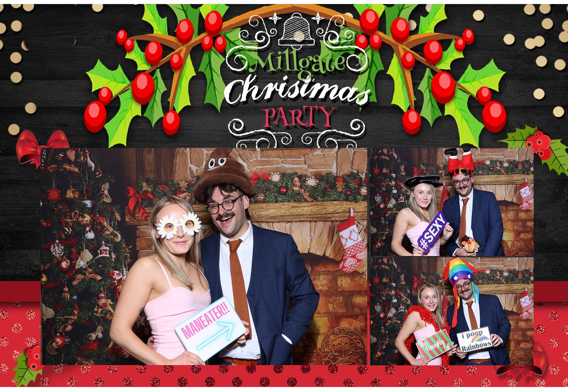 Millgate Christmas Party | View more photos from the event at gallery.blissbooth.co.uk/u/BlissBooth/Millgate-Christmas-Party
