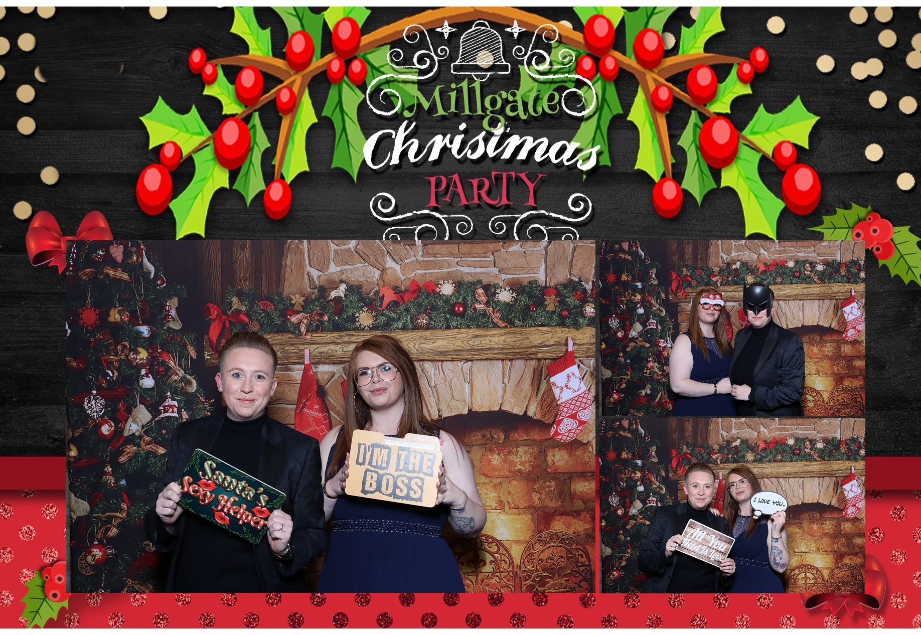 Millgate Christmas Party | View more photos from the event at gallery.blissbooth.co.uk/u/BlissBooth/Millgate-Christmas-Party