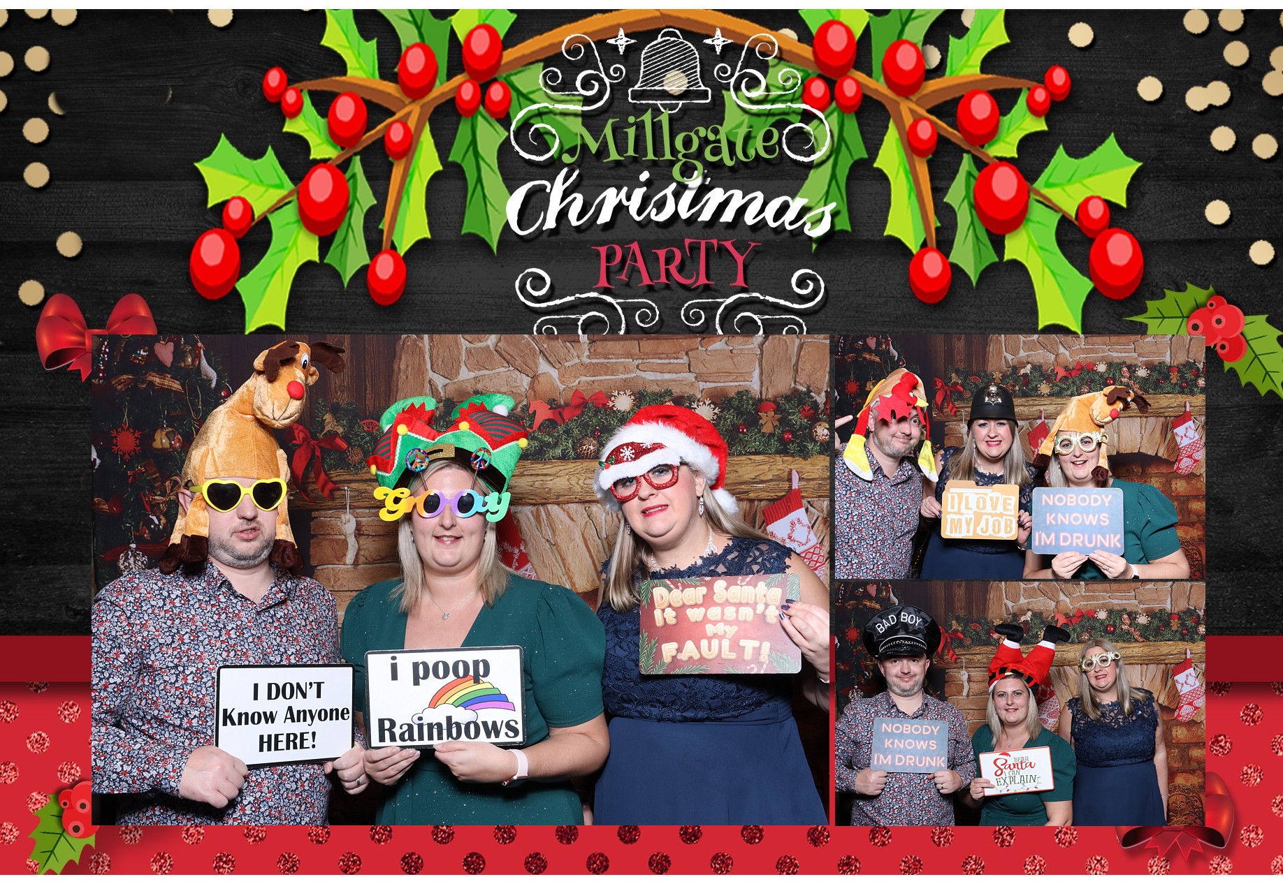 Millgate Christmas Party | View more photos from the event at gallery.blissbooth.co.uk/u/BlissBooth/Millgate-Christmas-Party