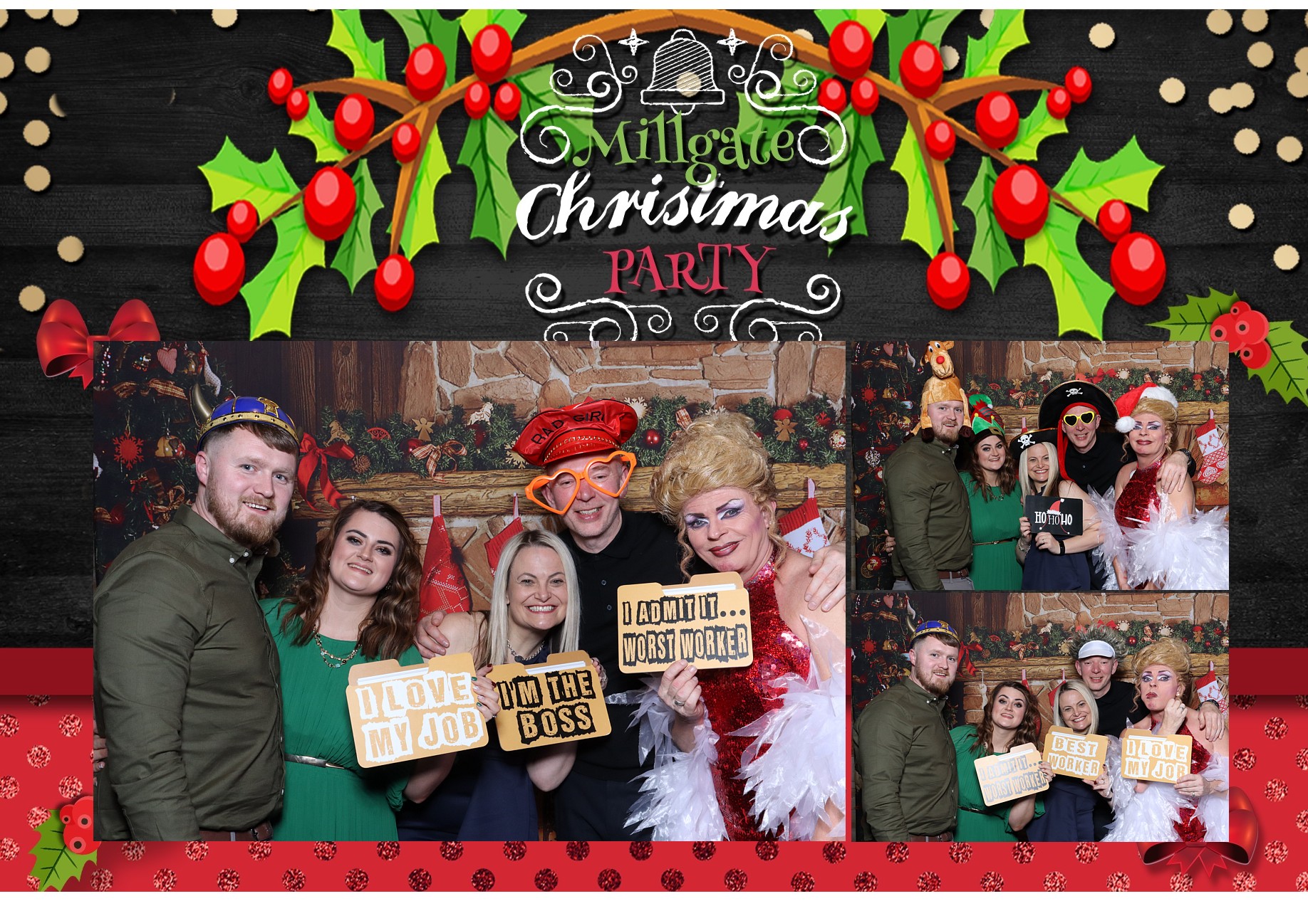 Millgate Christmas Party | View more photos from the event at gallery.blissbooth.co.uk/u/BlissBooth/Millgate-Christmas-Party