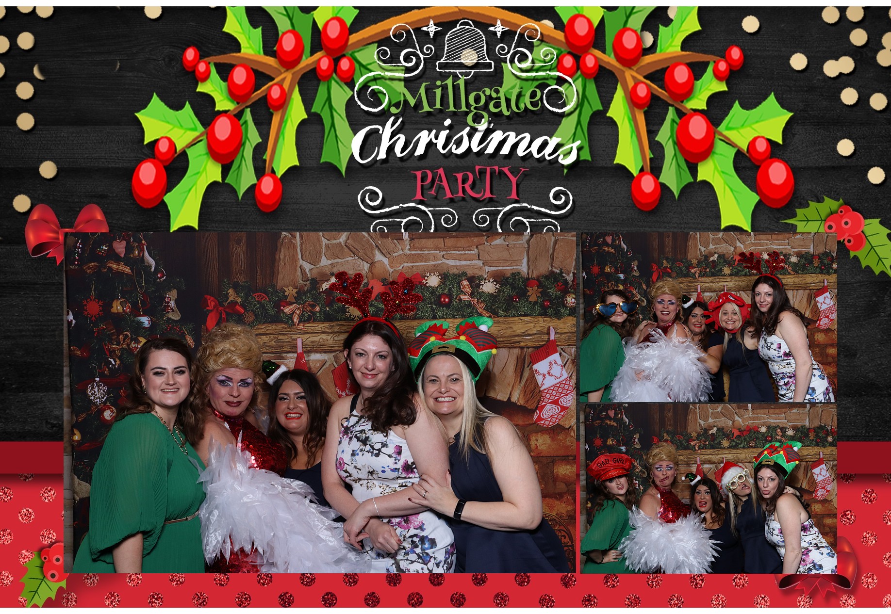 Millgate Christmas Party | View more photos from the event at gallery.blissbooth.co.uk/u/BlissBooth/Millgate-Christmas-Party