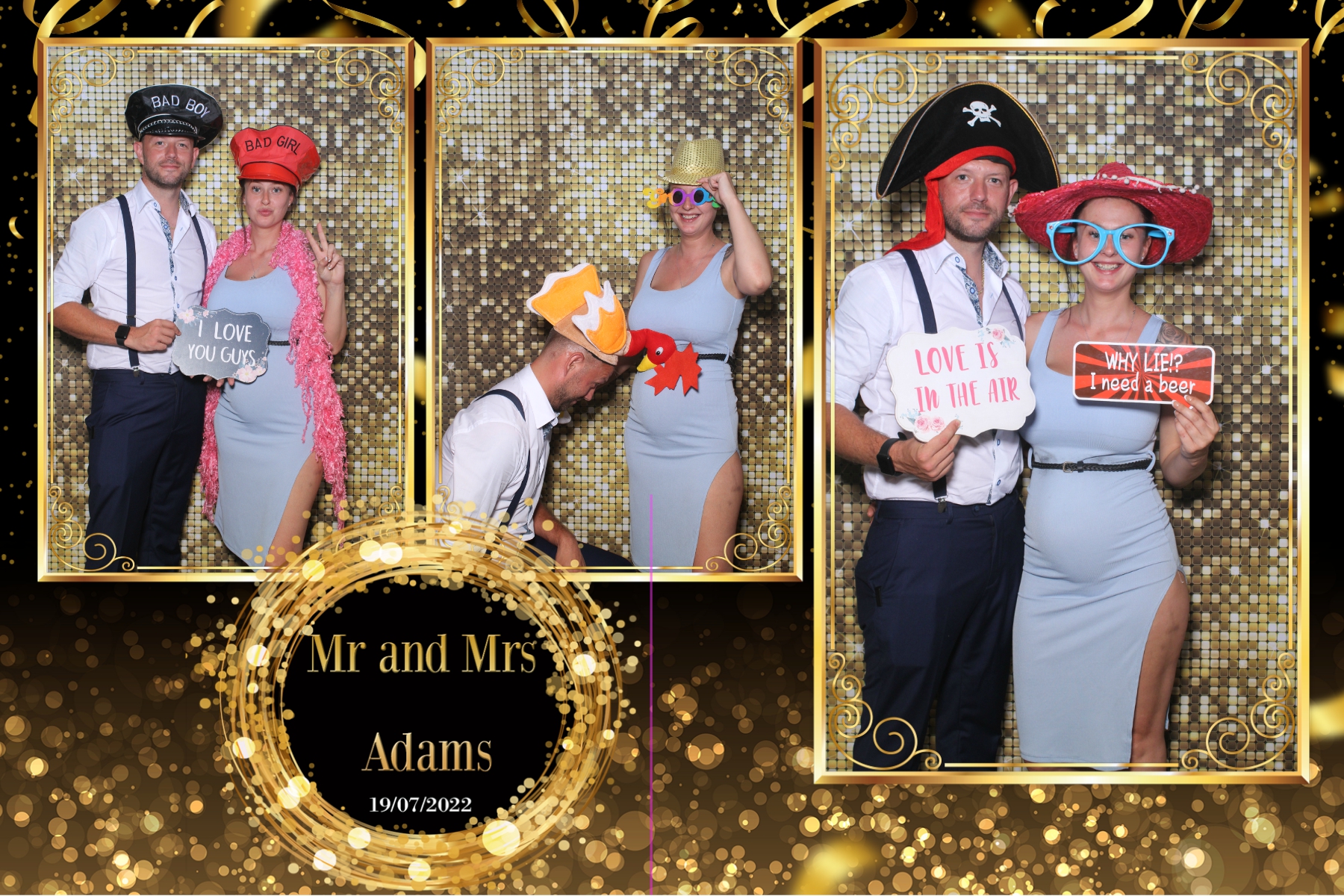 Mr and Mrs Adams | View more photos from the event at gallery.blissbooth.co.uk/u/BlissBooth/Mr-and-Mrs-Adams