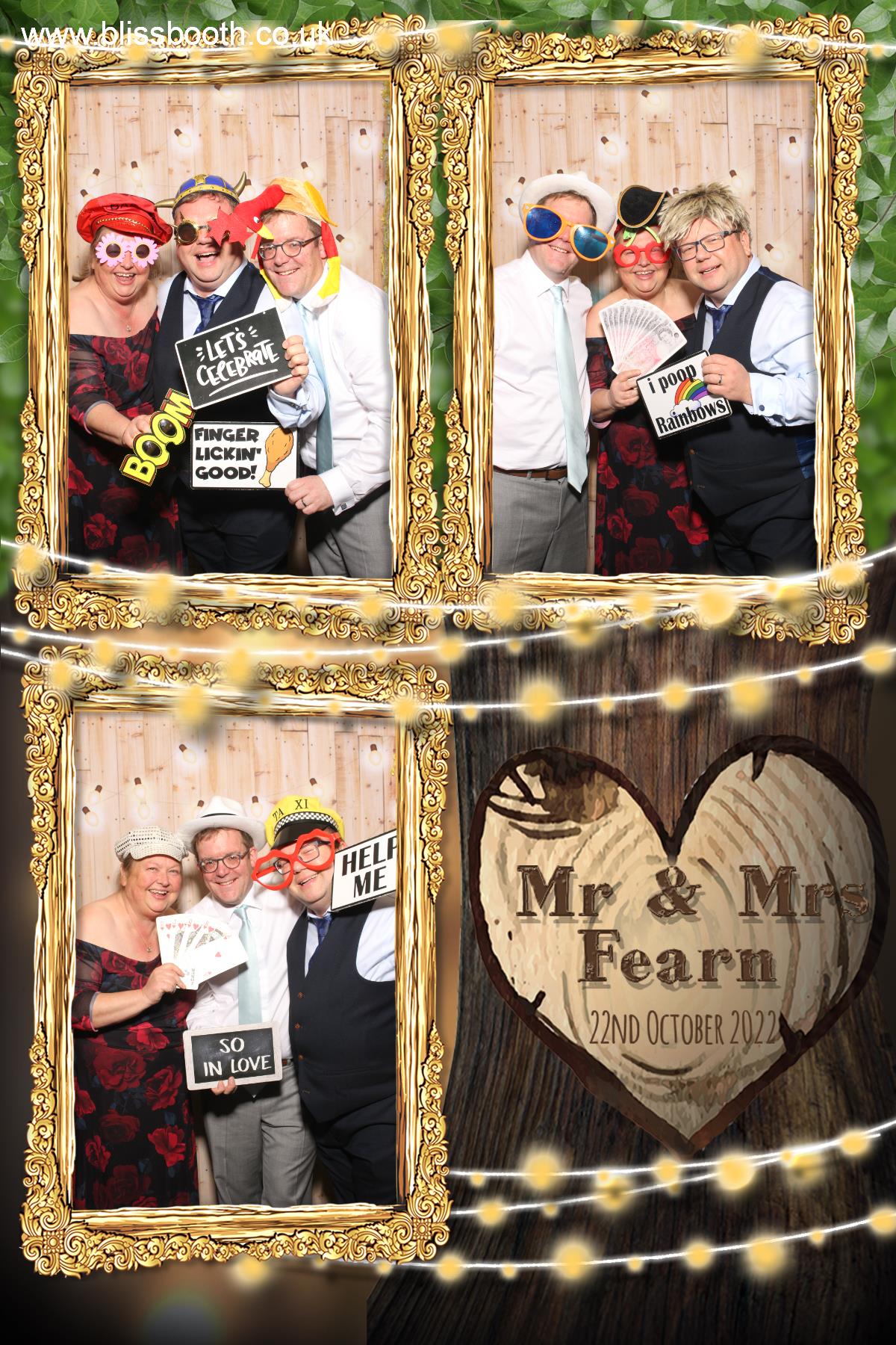 Mr and Mrs Fearn | View more photos from the event at gallery.blissbooth.co.uk/u/BlissBooth/Mr-and-Mrs-Fearn