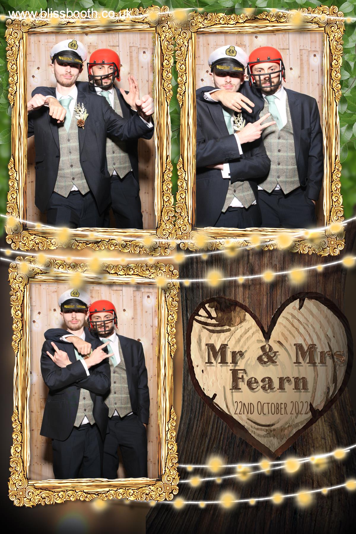 Mr and Mrs Fearn | View more photos from the event at gallery.blissbooth.co.uk/u/BlissBooth/Mr-and-Mrs-Fearn