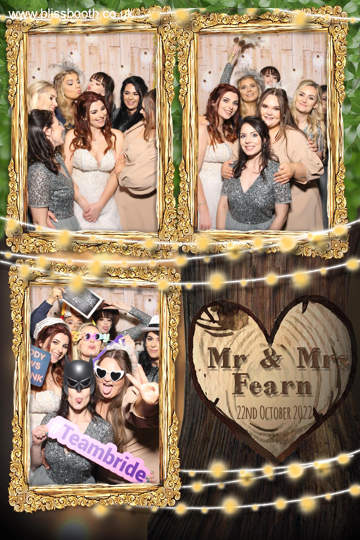 Mr and Mrs Fearn | View more photos from the event at gallery.blissbooth.co.uk/u/BlissBooth/Mr-and-Mrs-Fearn