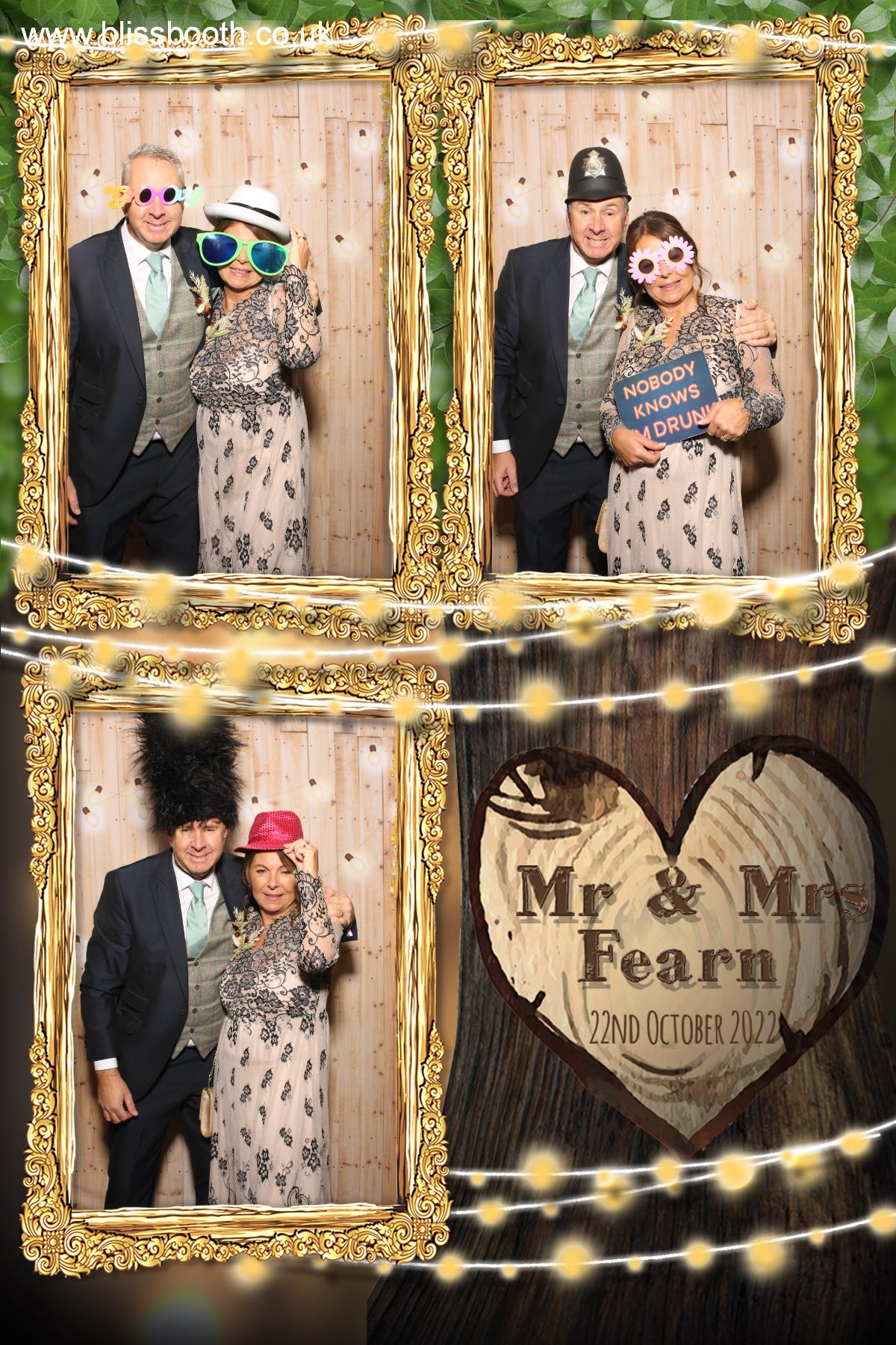 Mr and Mrs Fearn | View more photos from the event at gallery.blissbooth.co.uk/u/BlissBooth/Mr-and-Mrs-Fearn