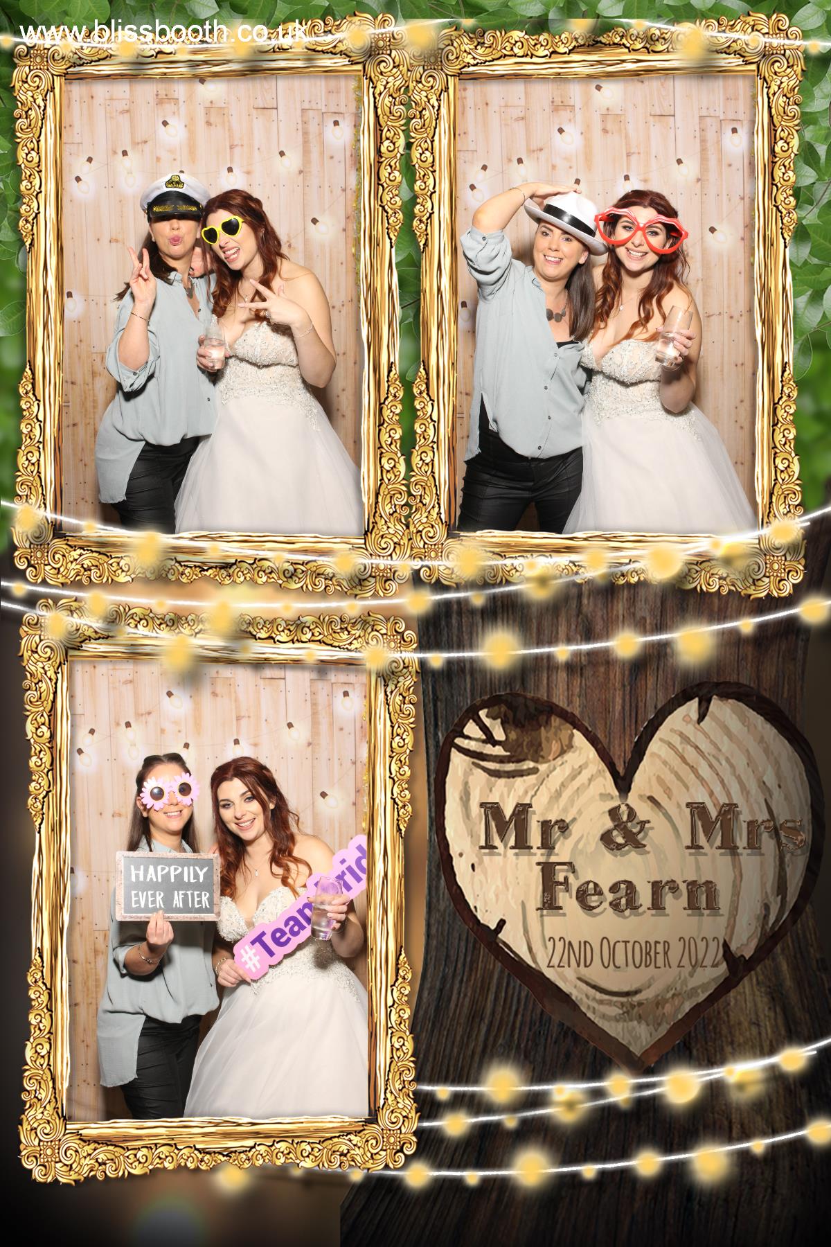 Mr and Mrs Fearn | View more photos from the event at gallery.blissbooth.co.uk/u/BlissBooth/Mr-and-Mrs-Fearn