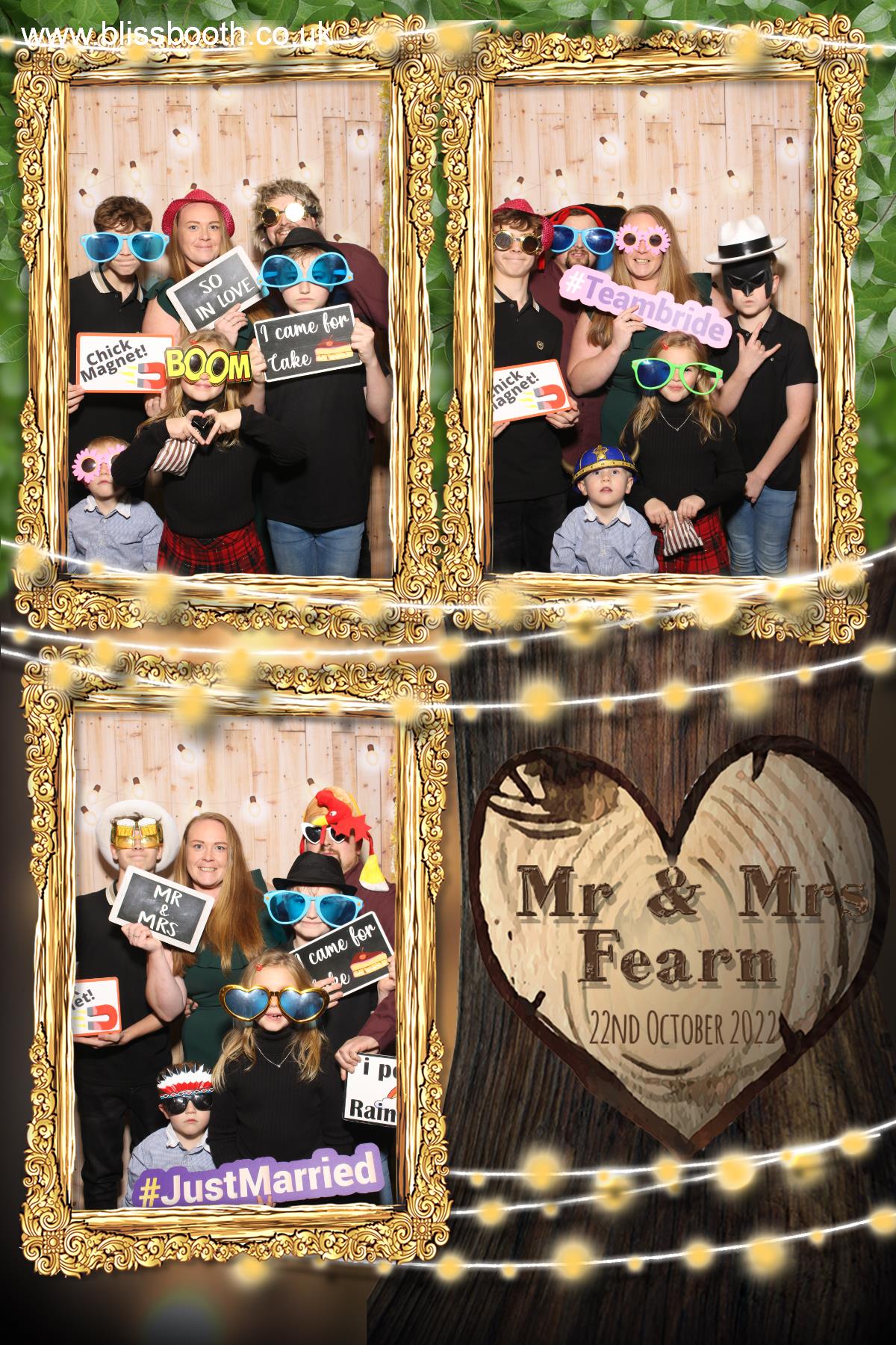 Mr and Mrs Fearn | View more photos from the event at gallery.blissbooth.co.uk/u/BlissBooth/Mr-and-Mrs-Fearn