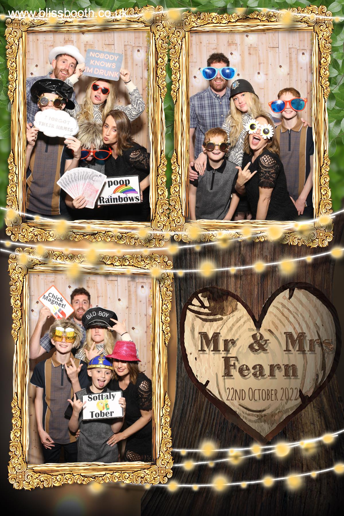 Mr and Mrs Fearn | View more photos from the event at gallery.blissbooth.co.uk/u/BlissBooth/Mr-and-Mrs-Fearn