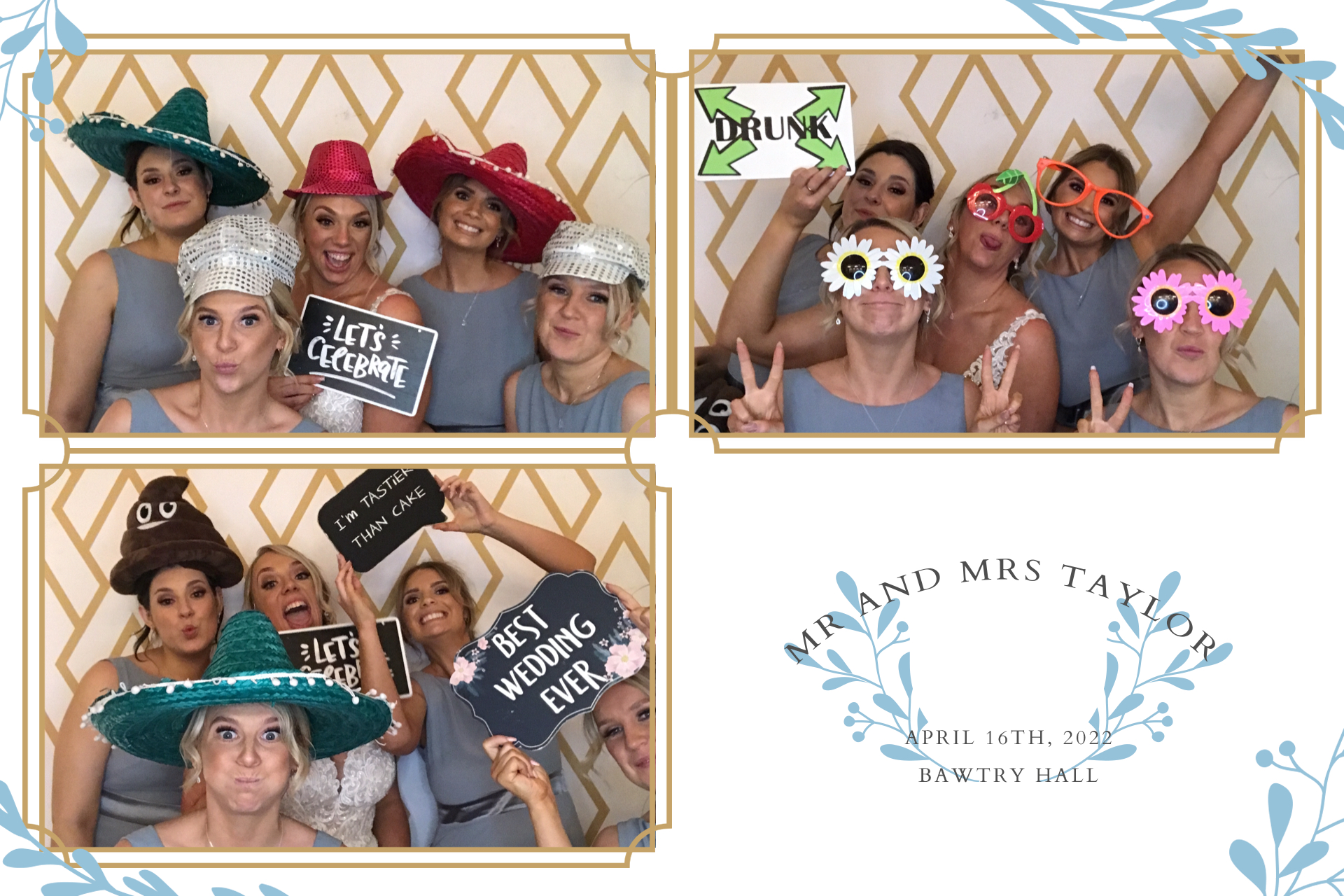 Mr and Mrs Taylor | View more photos from the event at gallery.blissbooth.co.uk/u/BlissBooth/Mr-and-Mrs-Taylor