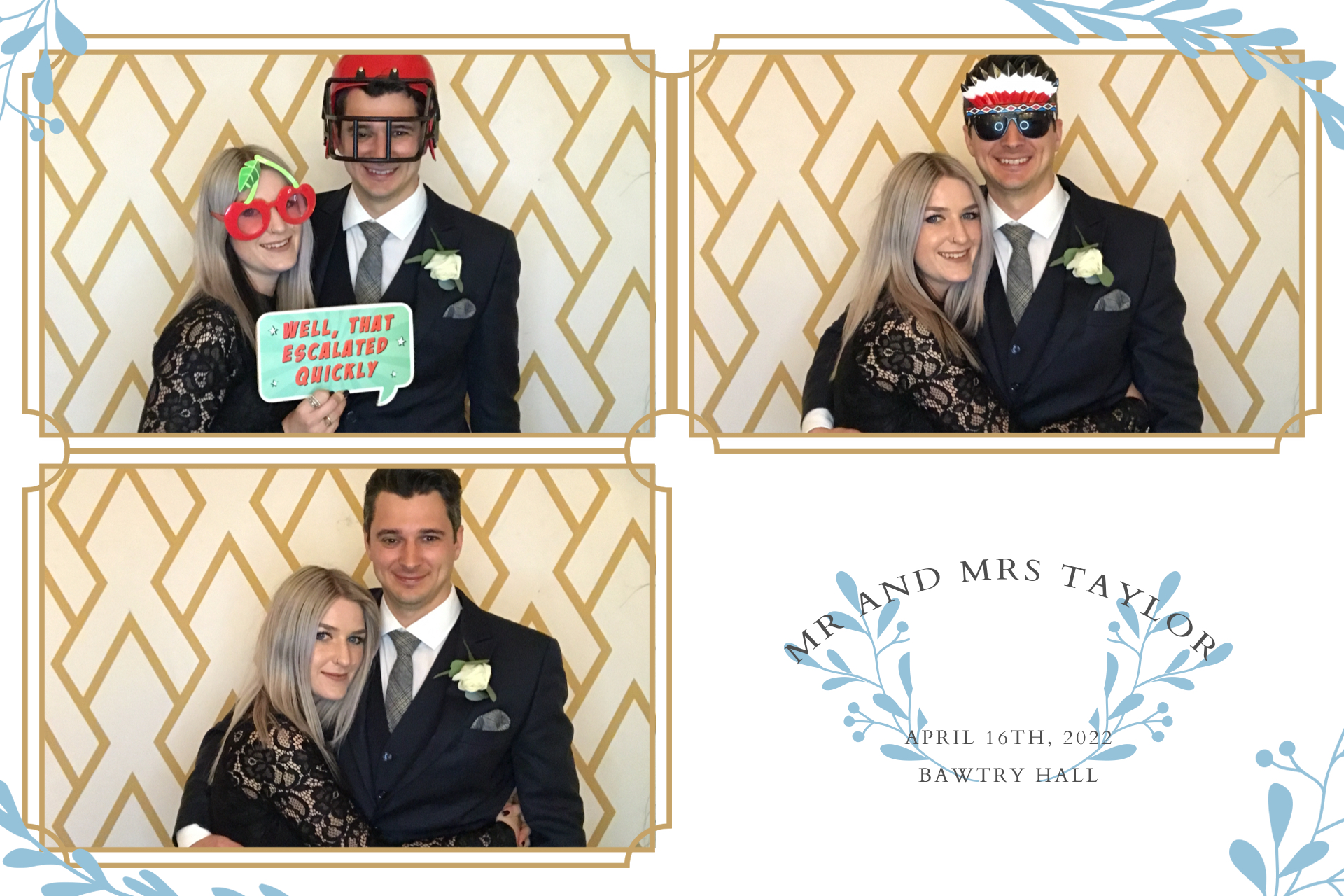 Mr and Mrs Taylor | View more photos from the event at gallery.blissbooth.co.uk/u/BlissBooth/Mr-and-Mrs-Taylor