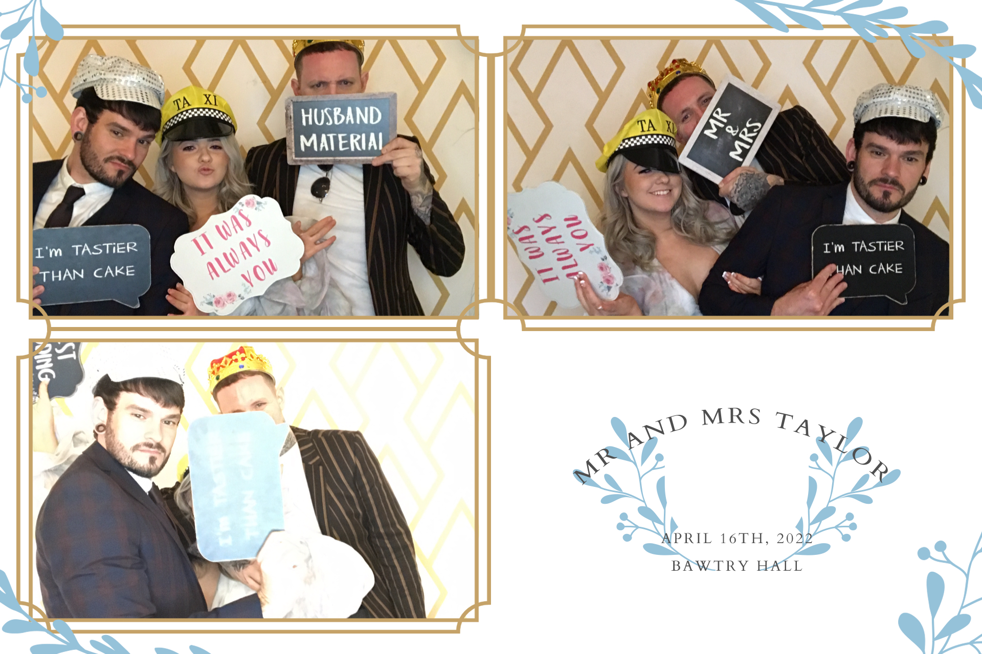 Mr and Mrs Taylor | View more photos from the event at gallery.blissbooth.co.uk/u/BlissBooth/Mr-and-Mrs-Taylor