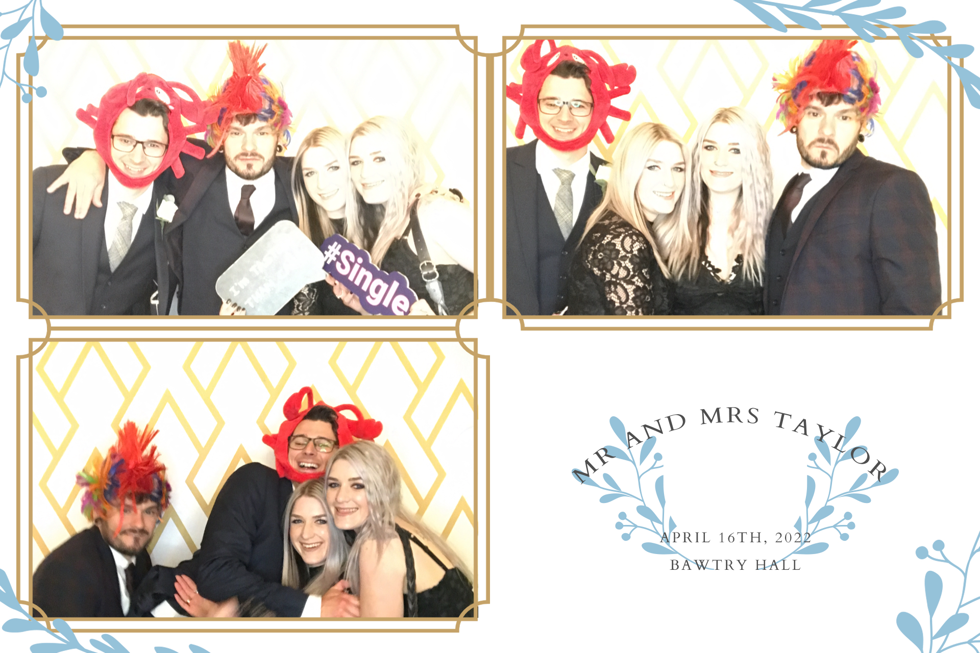 Mr and Mrs Taylor | View more photos from the event at gallery.blissbooth.co.uk/u/BlissBooth/Mr-and-Mrs-Taylor