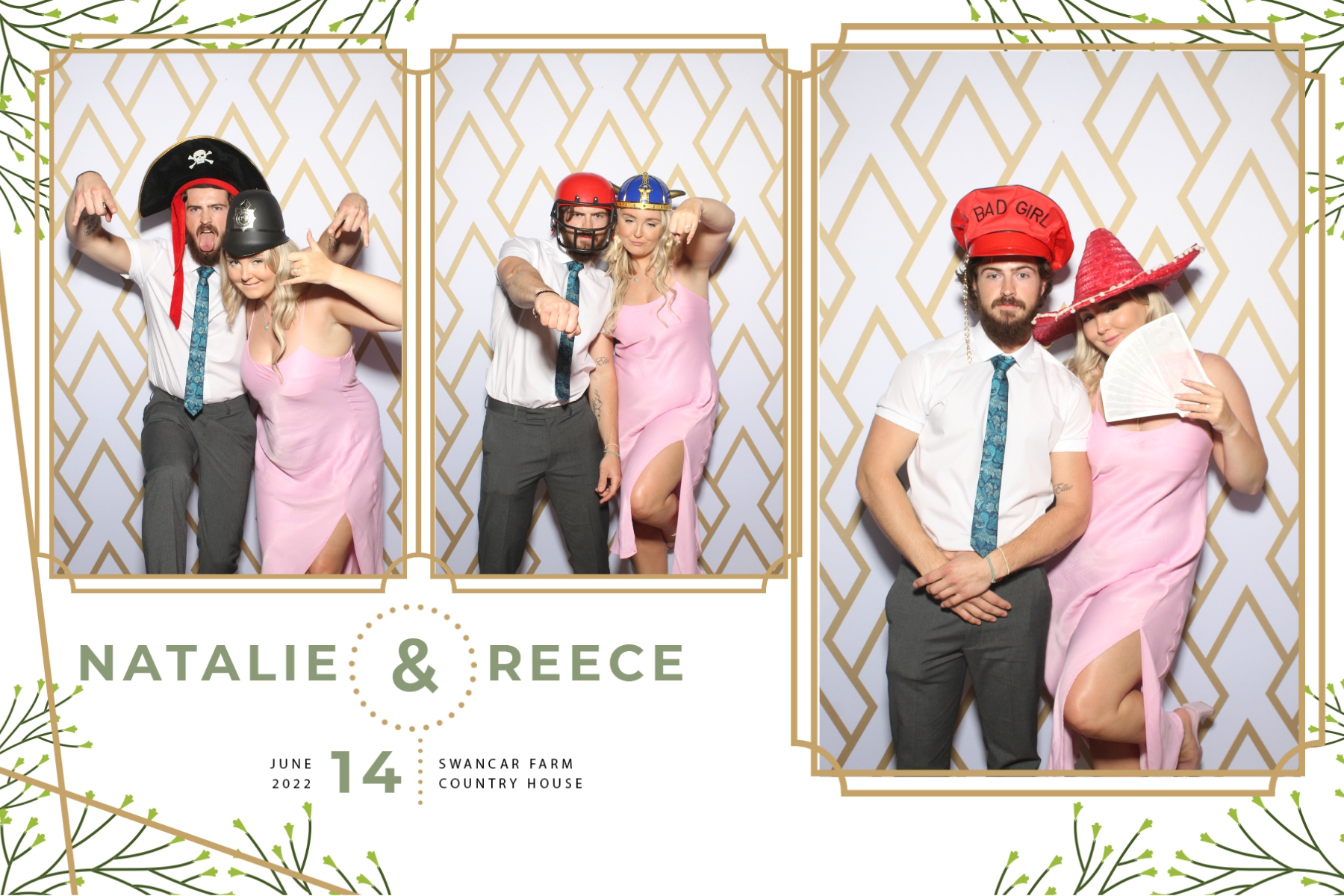 Natalie and Reece | View more photos from the event at gallery.blissbooth.co.uk/u/BlissBooth/Natalie-and-Reece