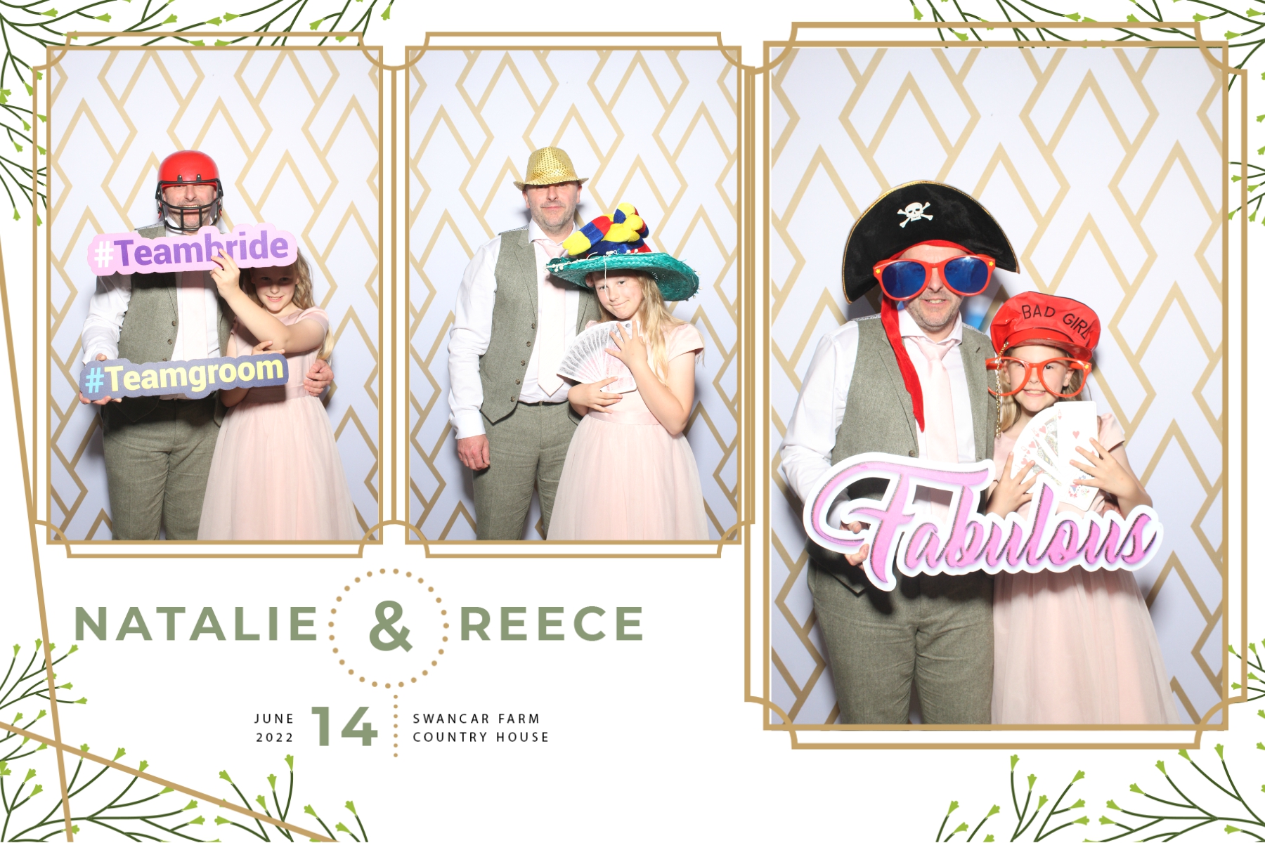 Natalie and Reece | View more photos from the event at gallery.blissbooth.co.uk/u/BlissBooth/Natalie-and-Reece